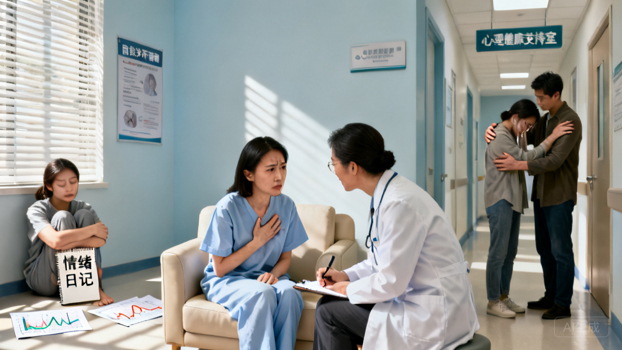 癌症患者心理健康实用指南:科学应对焦虑与抑郁的三重策略