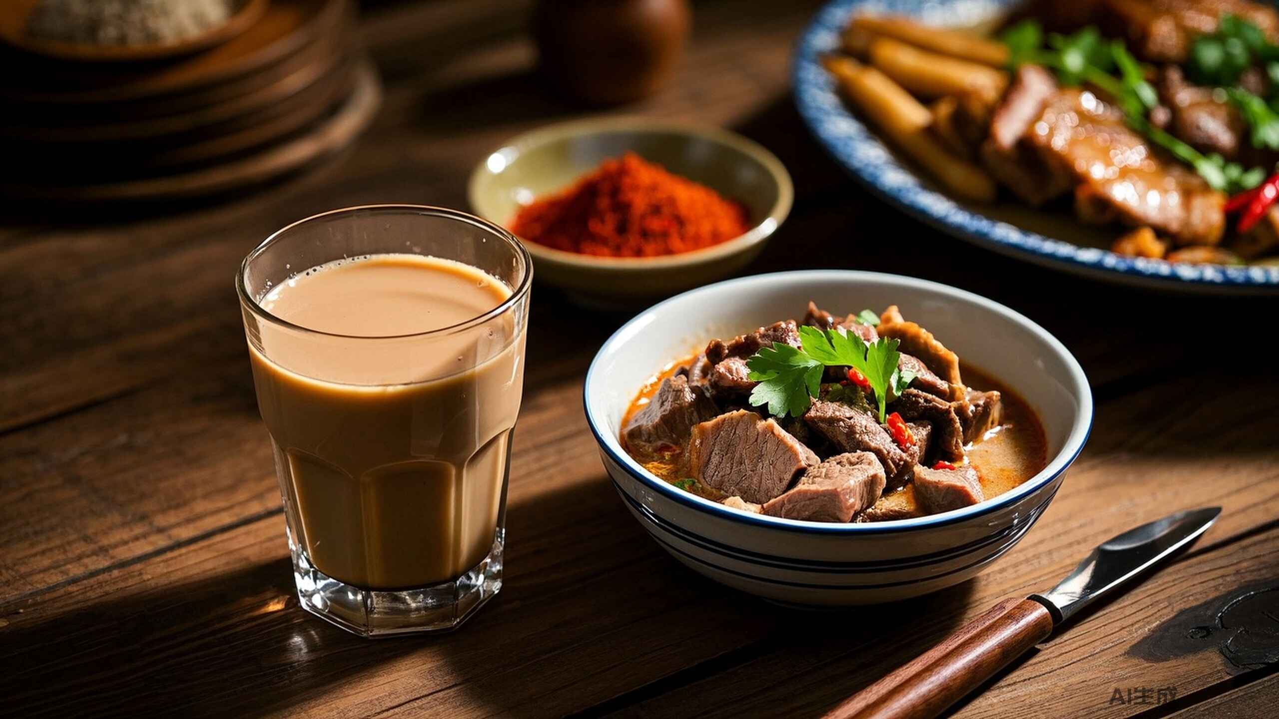 内蒙古奶茶手抓肉，高<span style="color: #da4707">脂</span>游牧饮食如何科学<span style="color: #da4707">减</span>重？