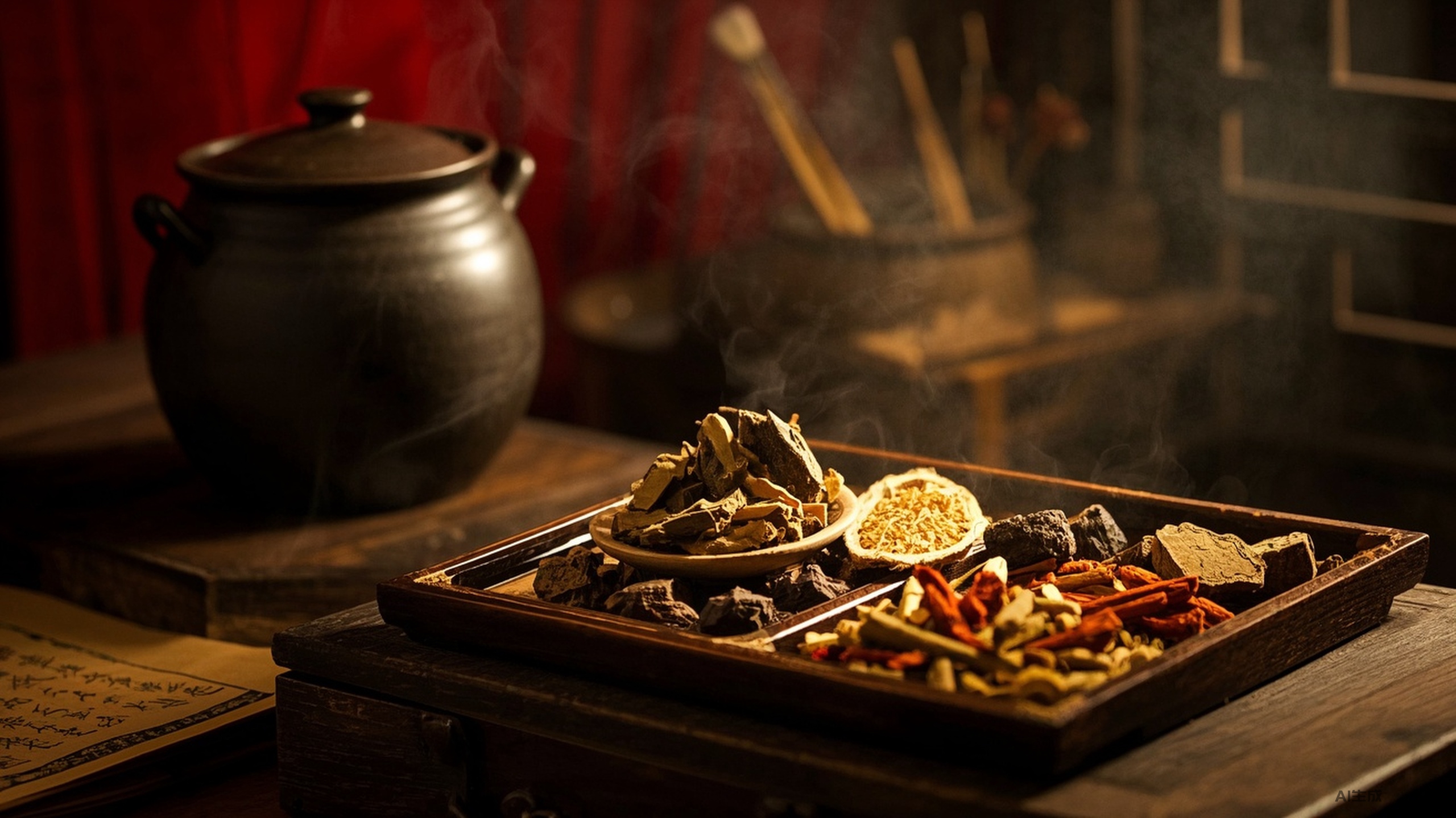 中医火候的魔法:武火煮沸与时间的艺术