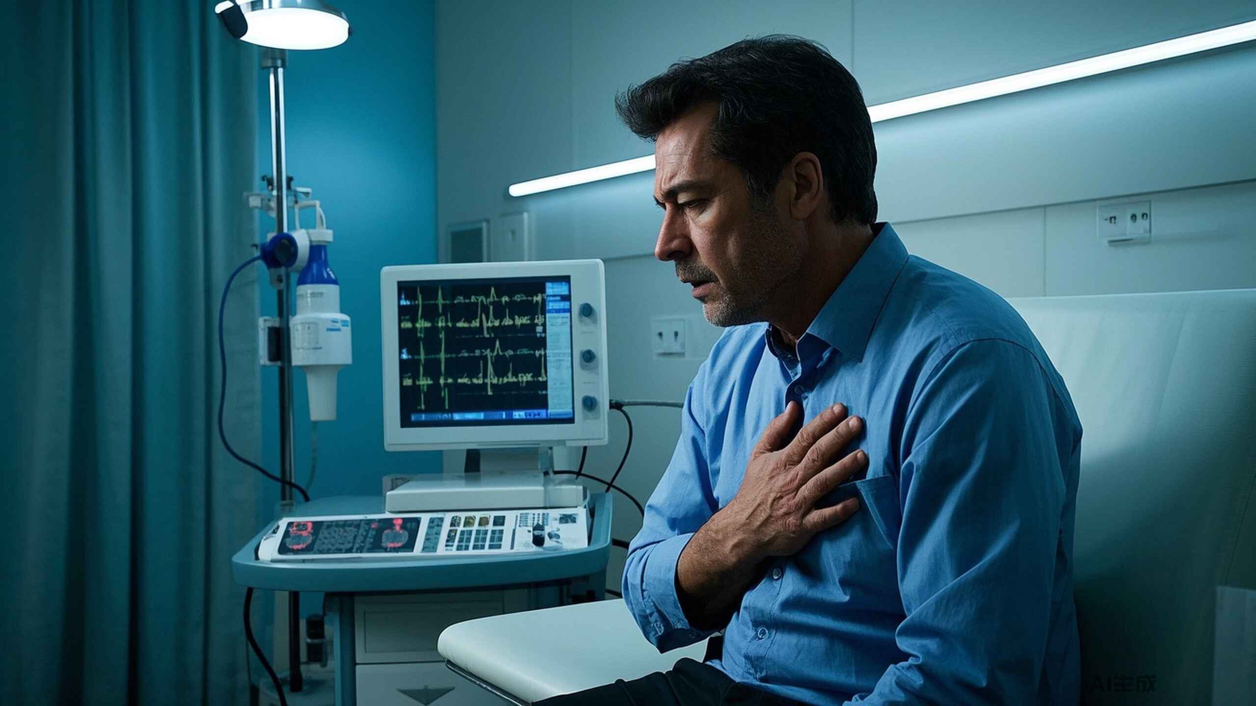 科普，<span style="color: #da4707">冠心病</span><span style="color: #da4707">症状</span>：发现心脏健康的隐秘信号