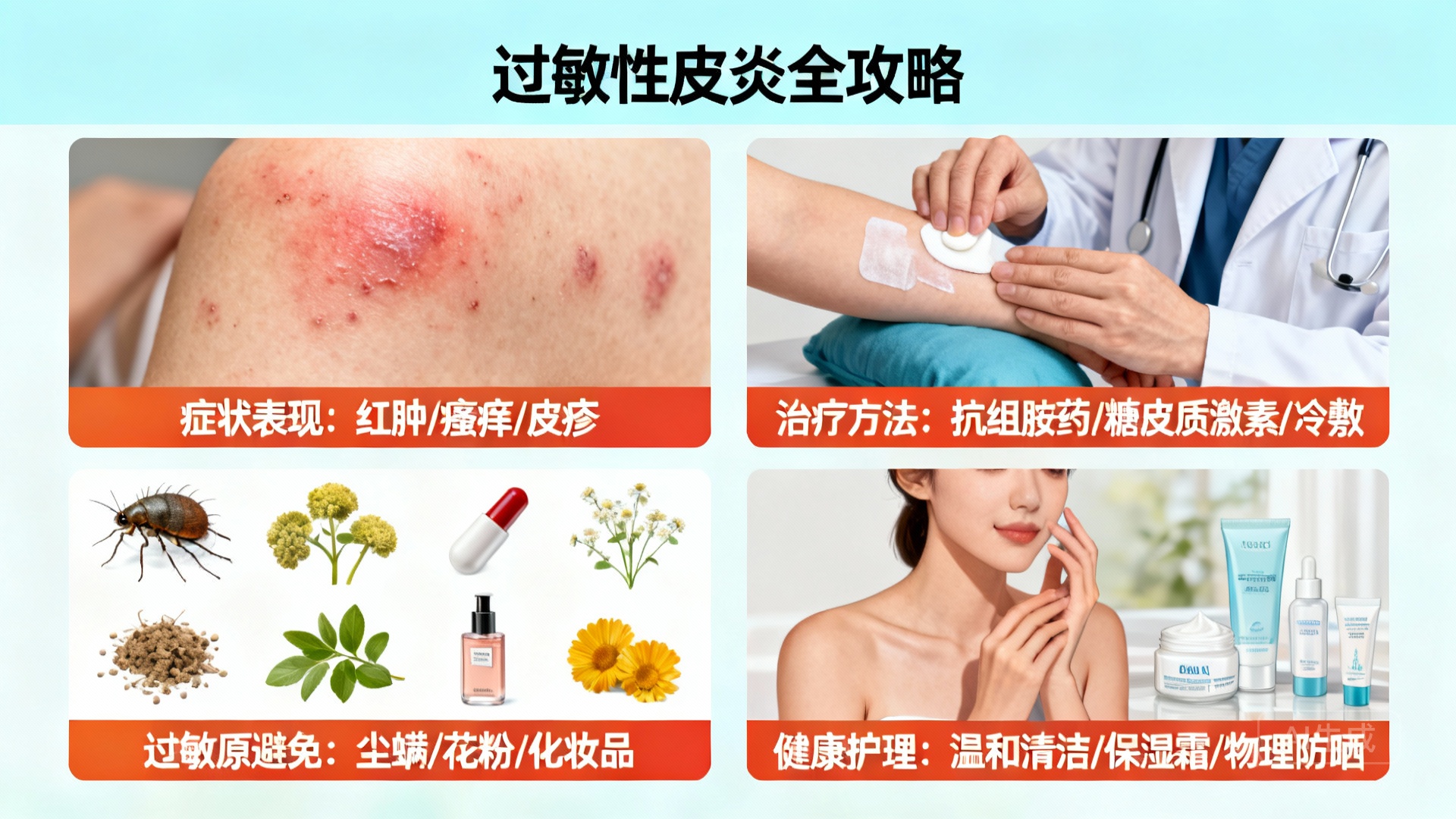 惊!过敏性皮炎:潜在健康问题及应对策略全解析