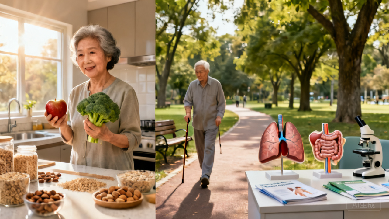 实用导向:老年人科学防癌全攻略 —— 全方位守护健康,远离常见癌症