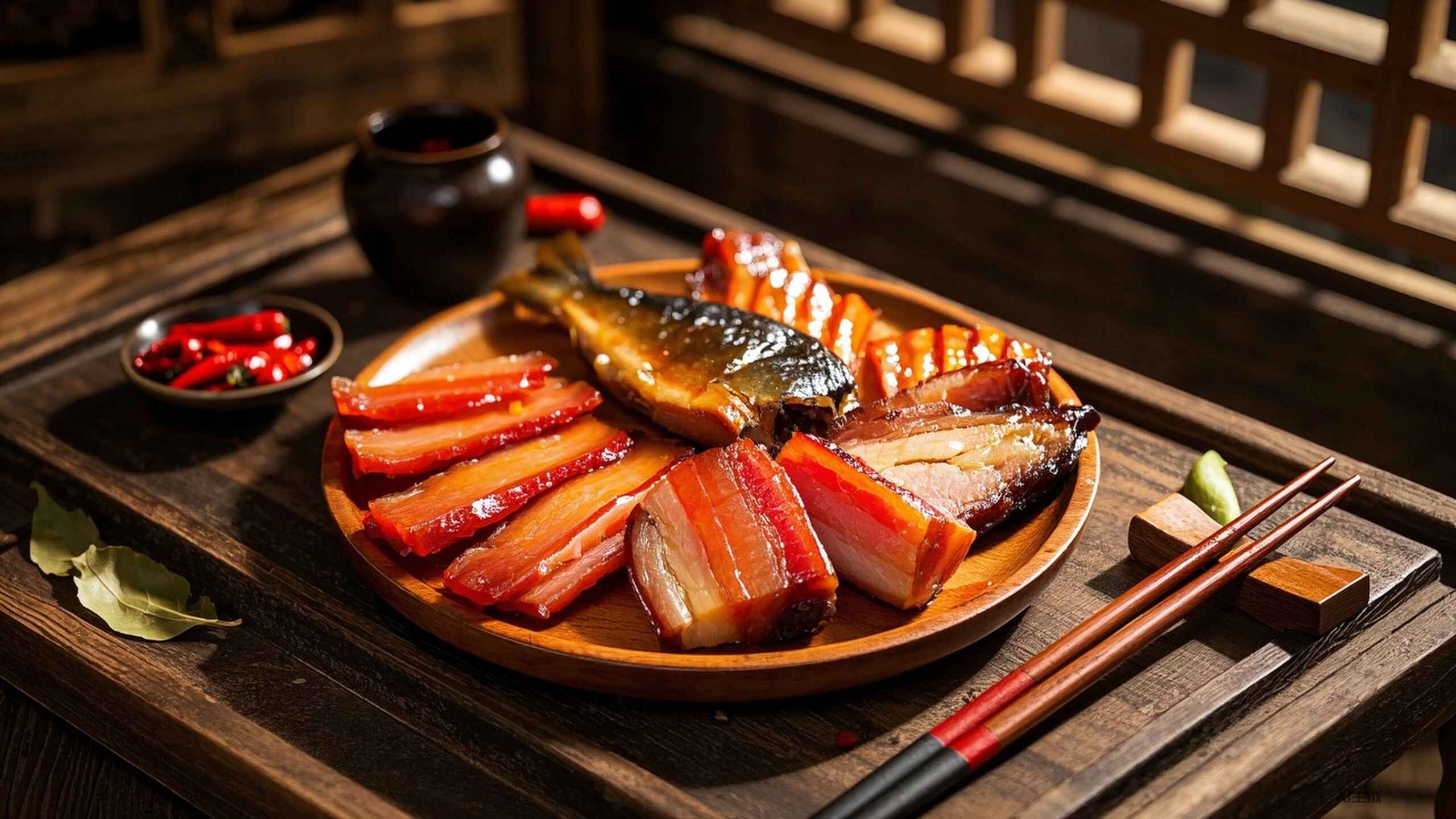 科普，腊味的魅力与健康：华中地区<span style="color: #da4707">美食</span>的平衡之道