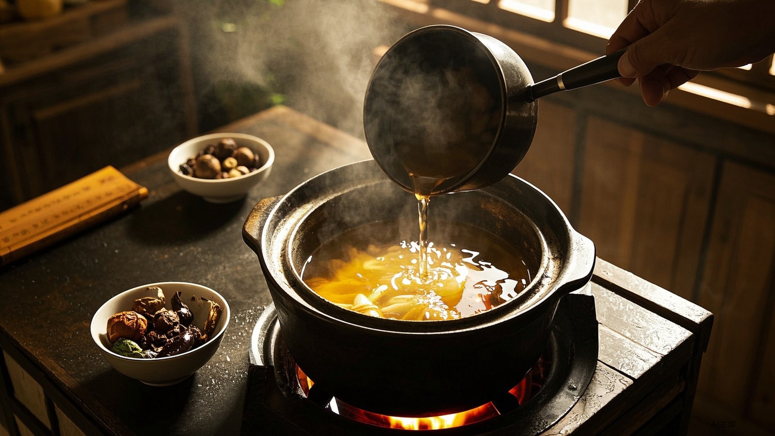 中药煎煮之谜:头煎与二煎的水量选择解析