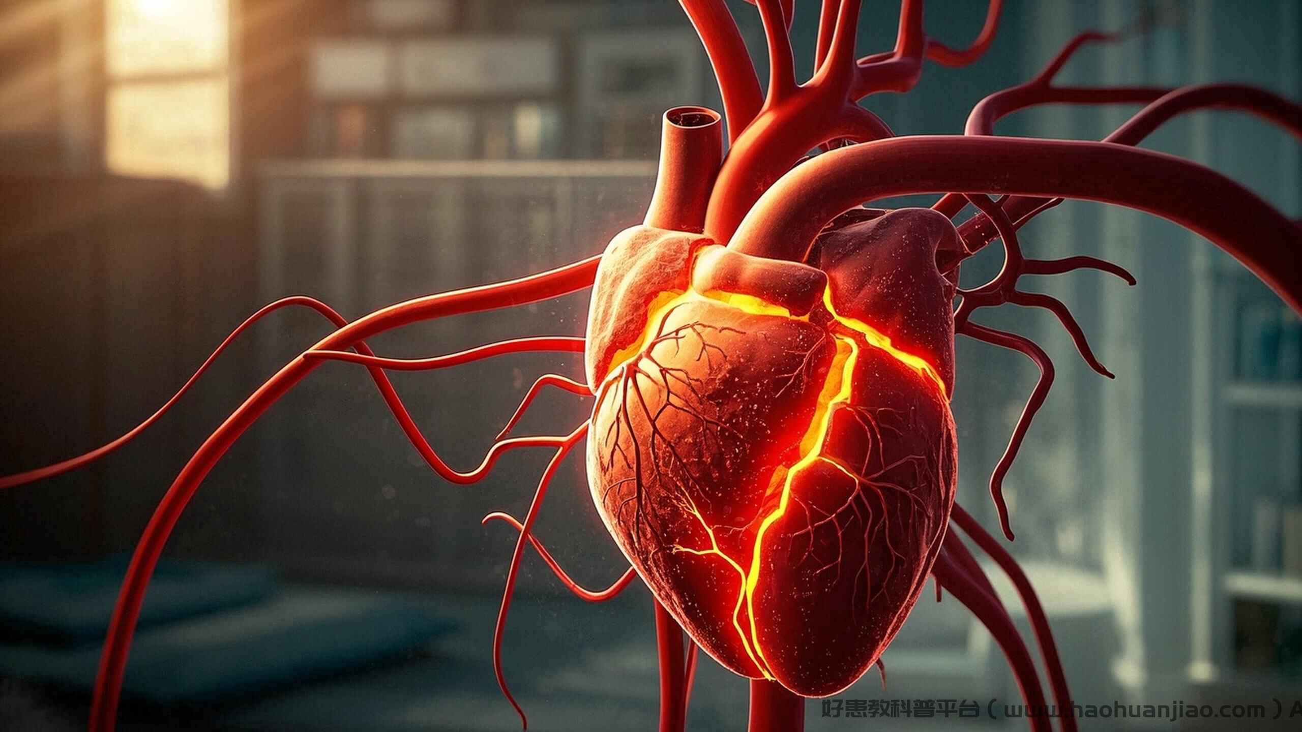 科普，冠状动脉粥样硬化性心脏病：了解病因、诊断与管理的科学指南封面图