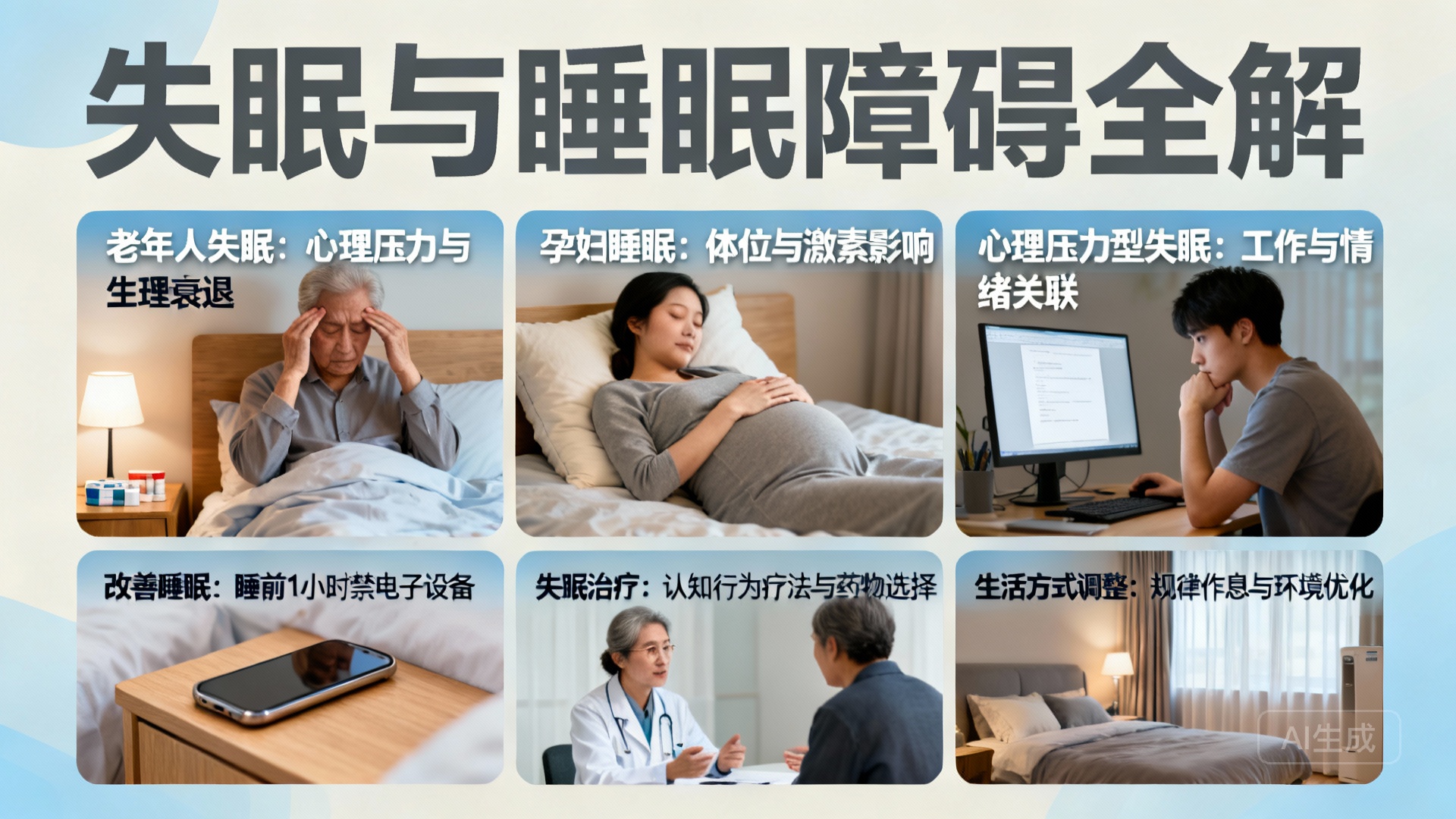 睡眠健康科普:失眠问题的科学解答与应对措施