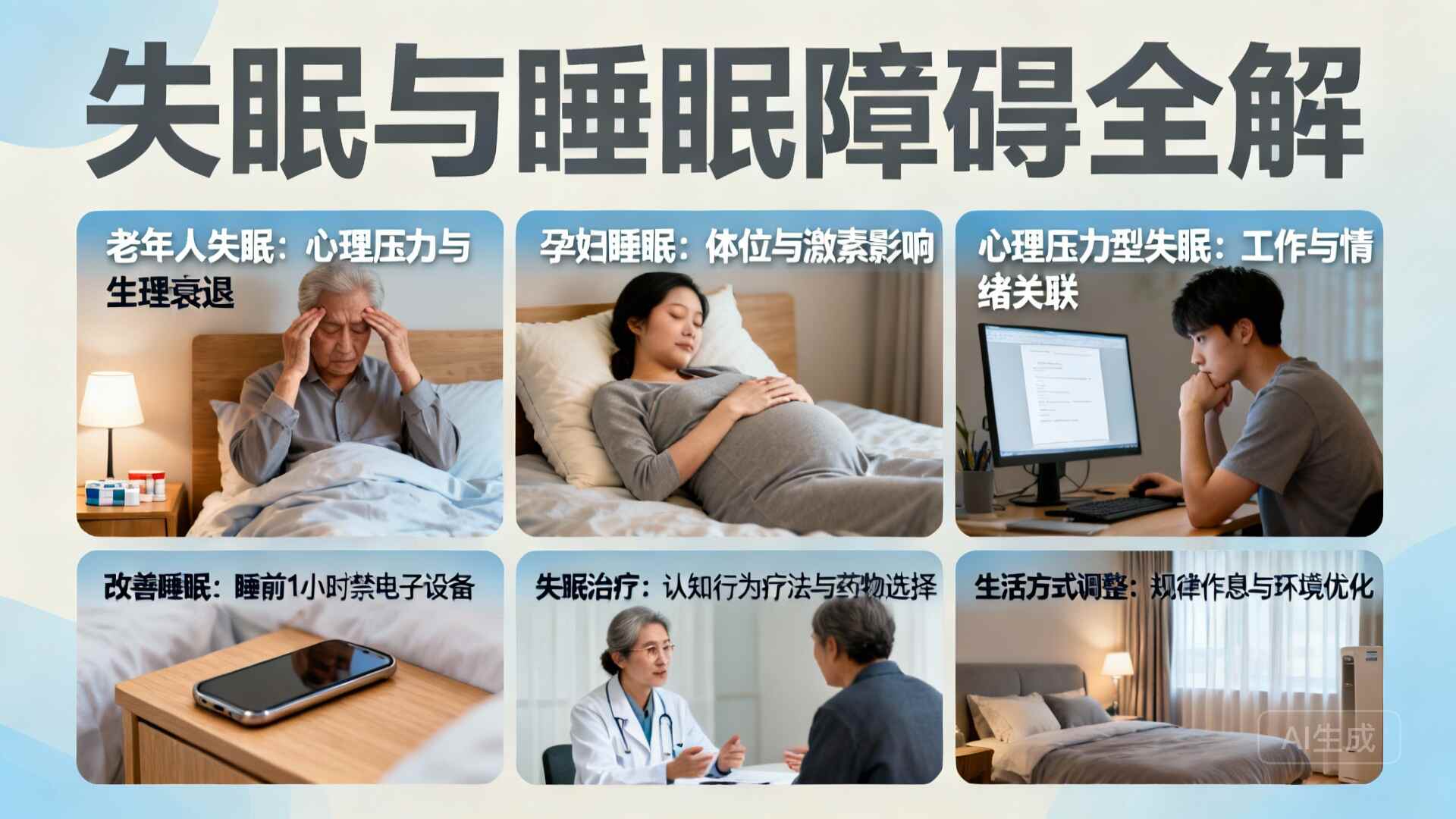 科普，睡眠健康科普：失眠问题的科学解答与应对措施
