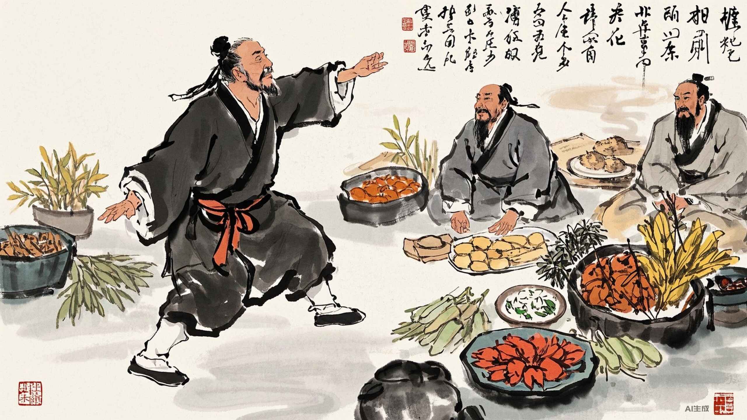 科普，以华佗五禽戏为桥梁，探寻药膳<span style="color: #da4707">配方</span>的健康奥秘