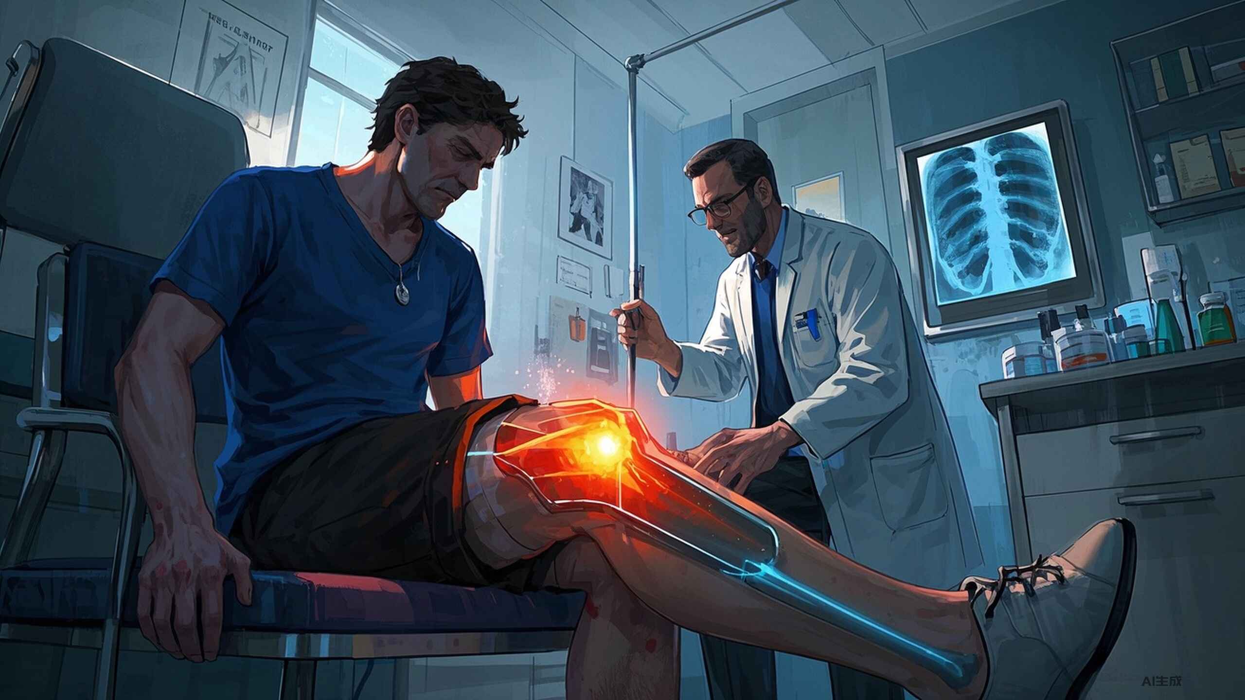 科普,膝关节滑膜炎:识别早期症状与有效预防策略封面图