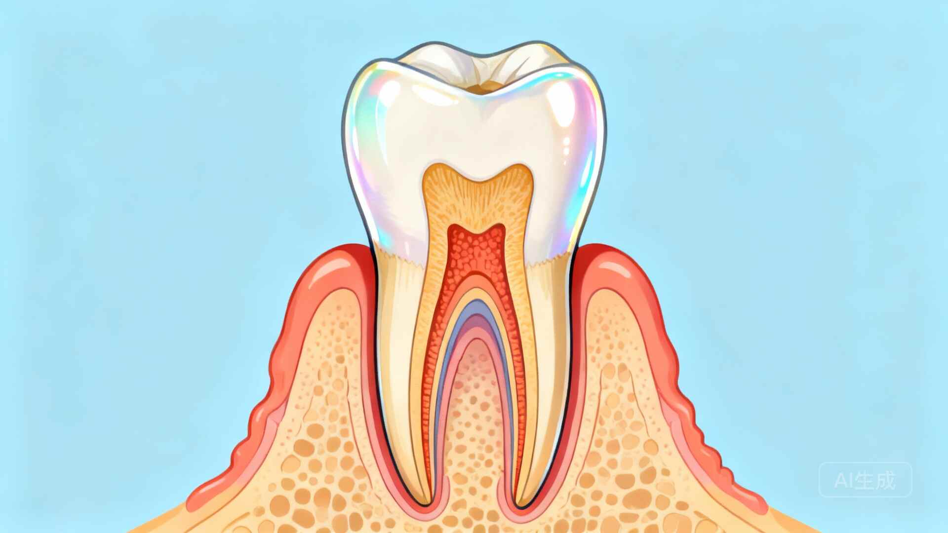 科普，慢性<span style="color: #da4707">牙周炎</span>：你需要了解的健康信息 🦷