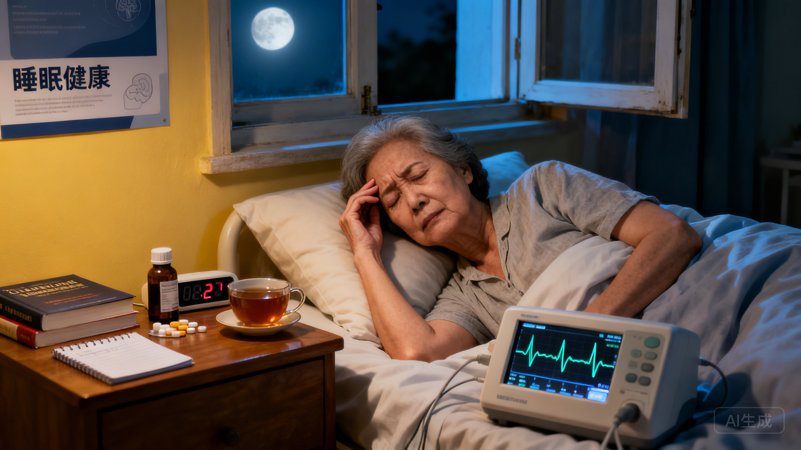 睡眠健康科普：老年人失眠障碍的全面解析与实用应对