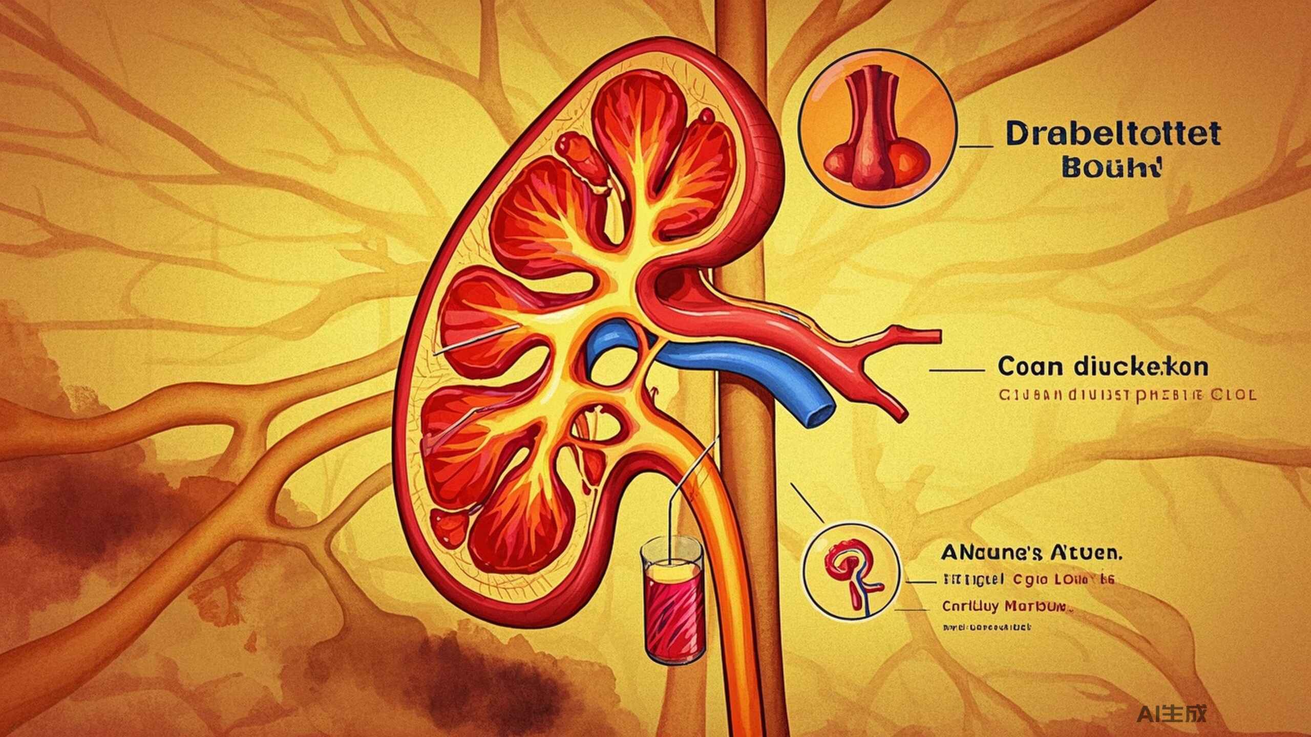 科普，糖尿病肾病：从初期到<span style="color: #da4707">终</span><span style="color: #da4707">末期</span>的全面解读