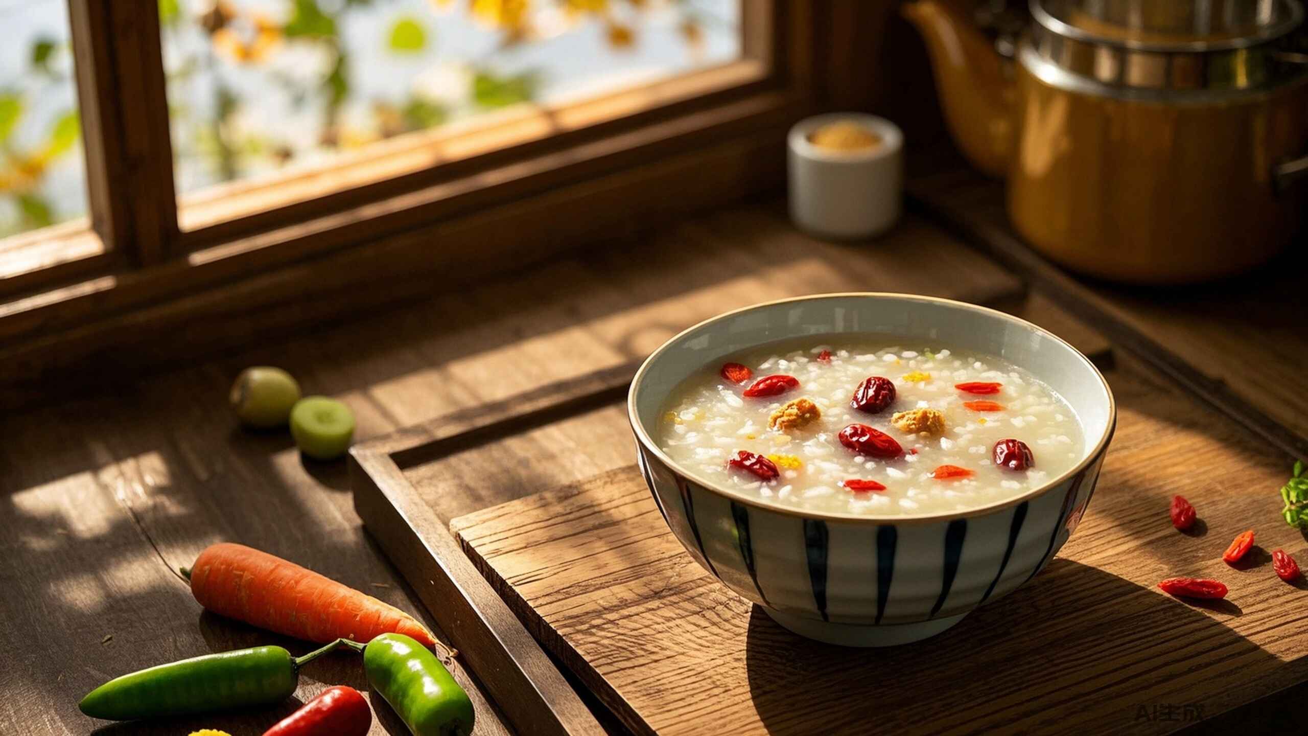 科普，<span style="color: #da4707">四季</span>养生粥：用汤圆般的温暖调养身体的秘密