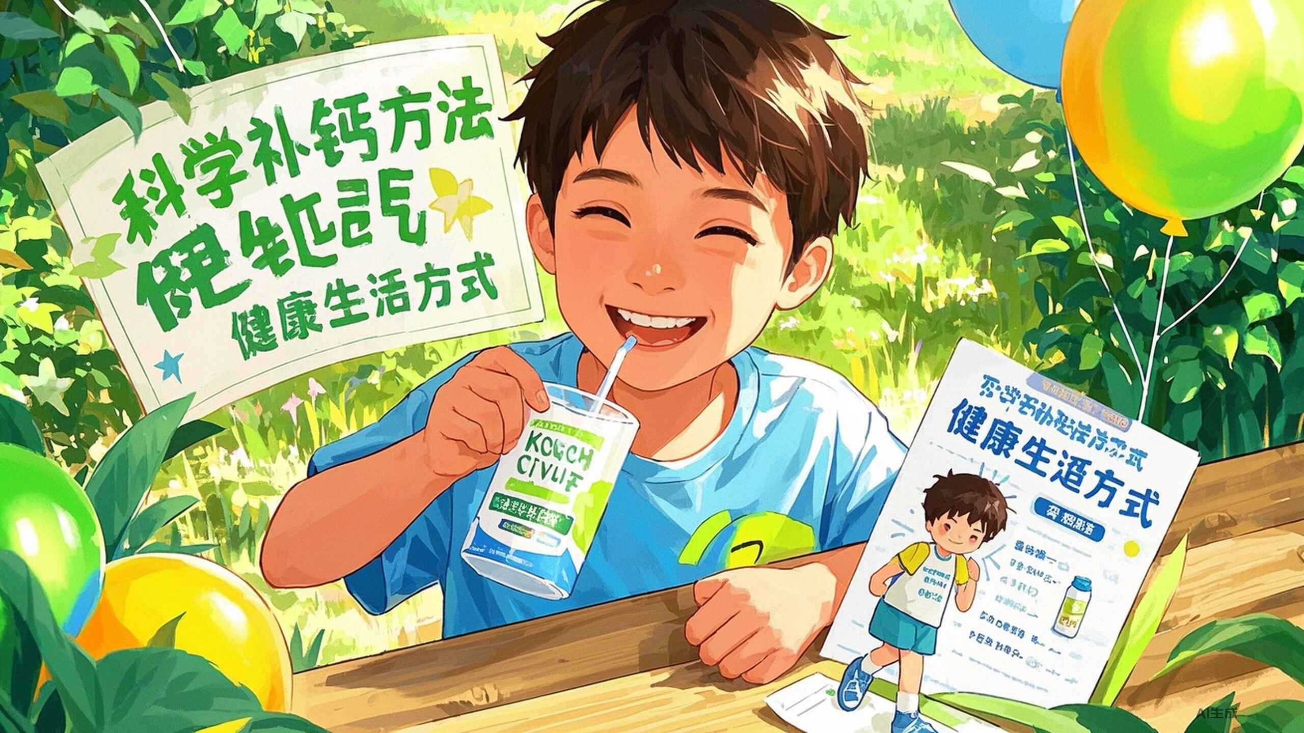 科普，青少年补钙：科学方法与健康误区全解析封面图
