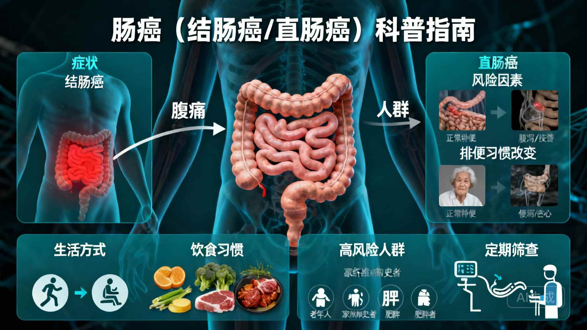 科普，<span style="color: #da4707">肠癌</span>的识别与<span style="color: #da4707">管理</span>：你必须了解的<span style="color: #da4707">健康</span>信息