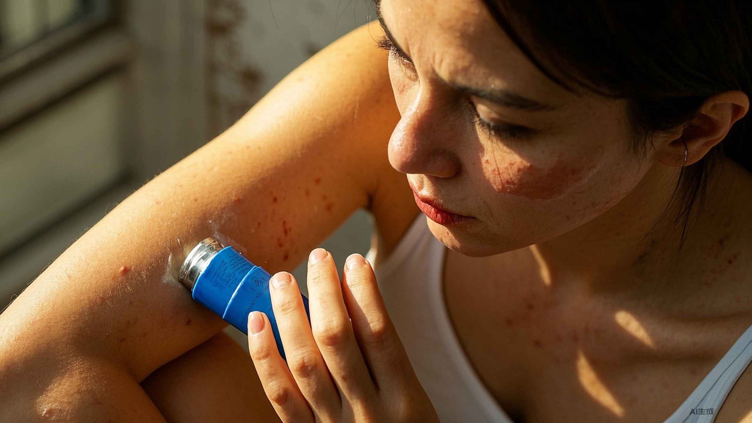 科普，<span style="color: #da4707">皮肤过敏</span>与瘙痒：全面揭秘原因与治疗策略