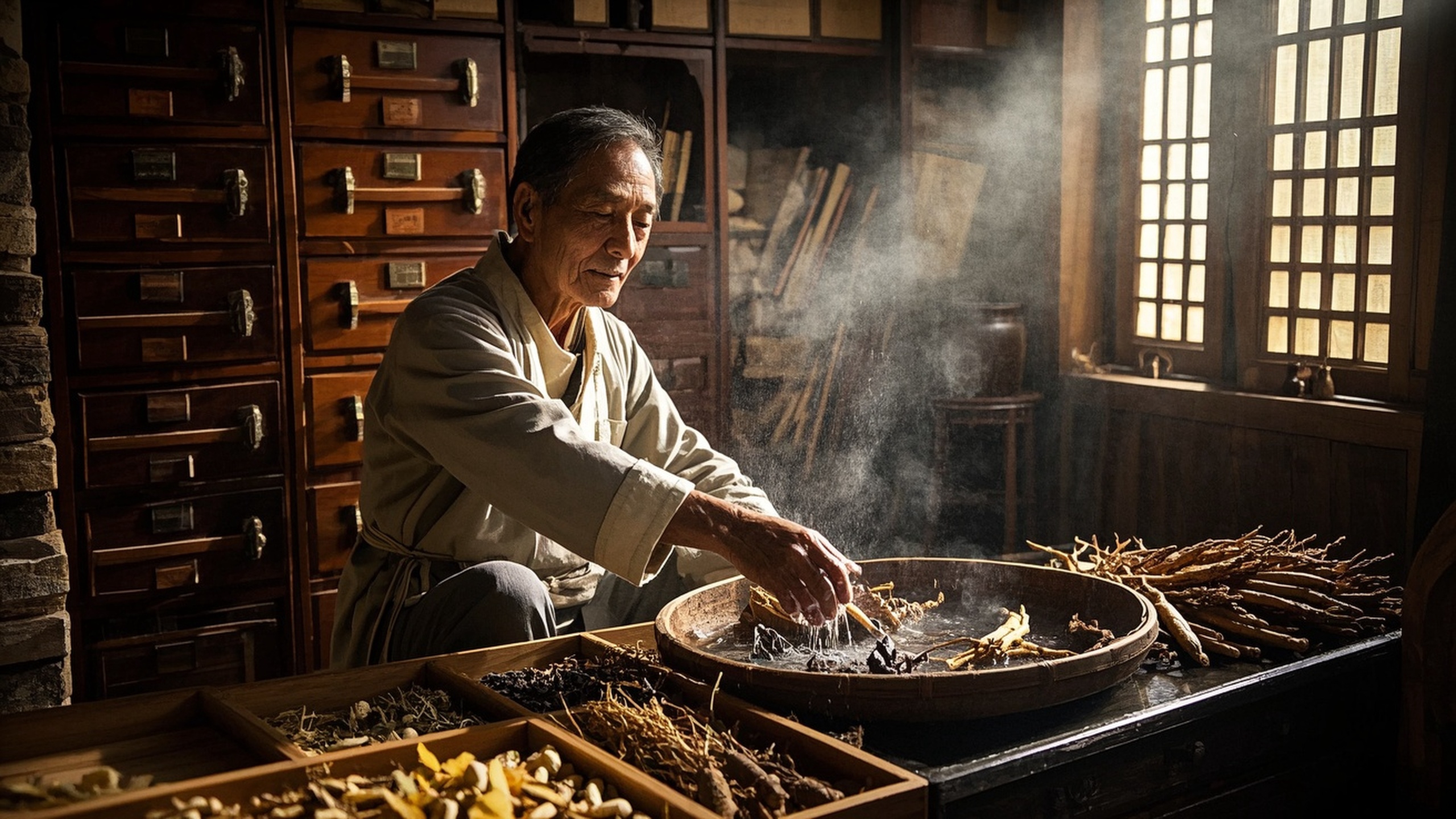 中药煎煮前清洗：习俗与科学的结合探索
