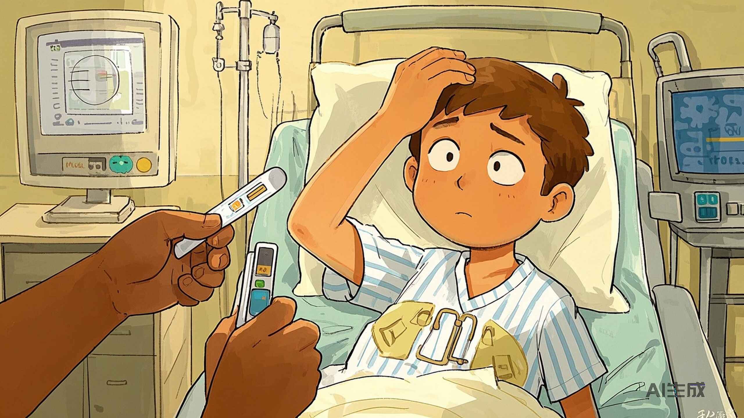 科普,感染性发热:识别、治疗与日常管理指南封面图