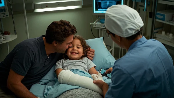 小心翼翼：儿童骨折后的石膏护理全指南