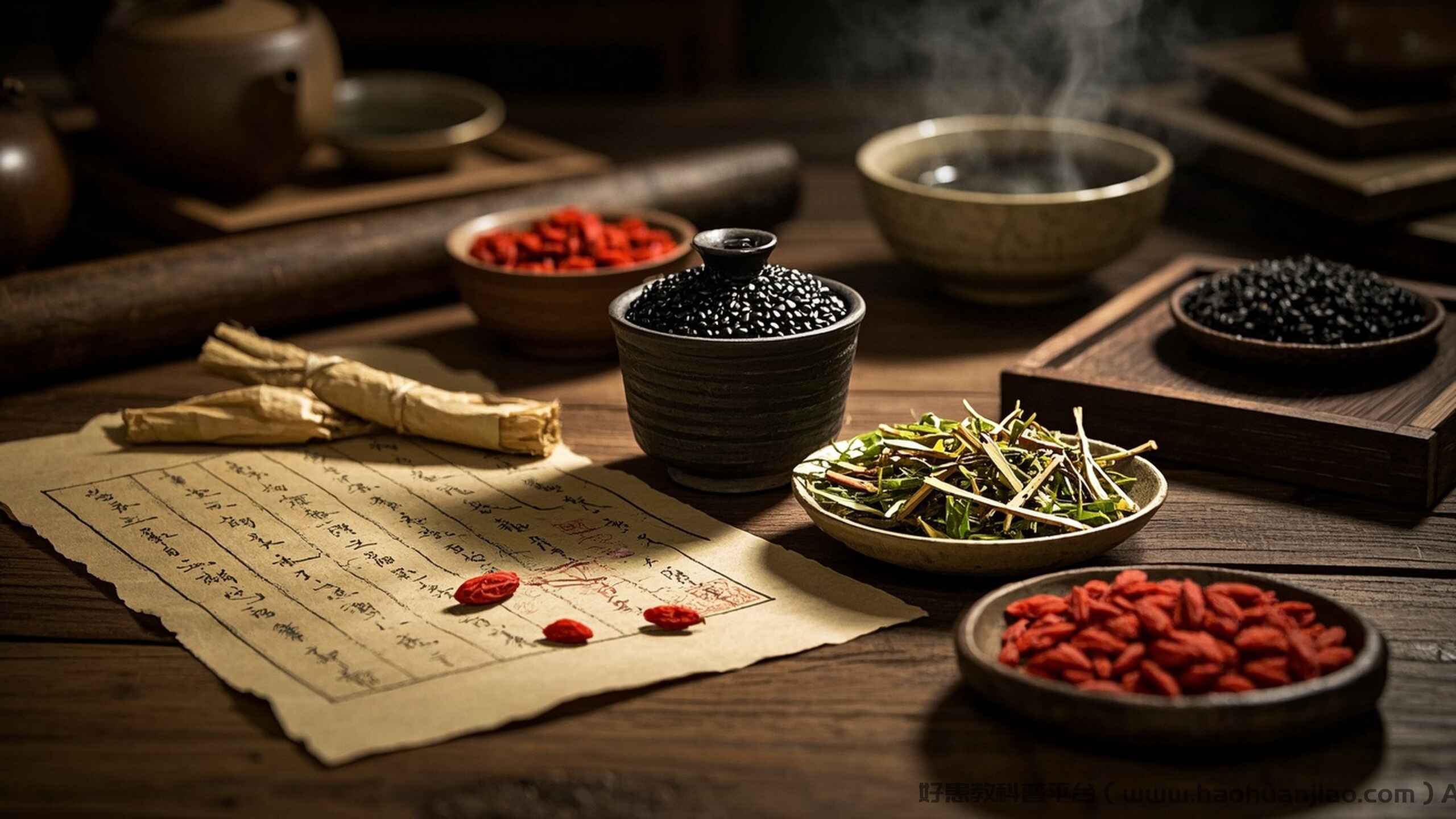 七宝美髯丹:中医千年乌发方的精妙之道