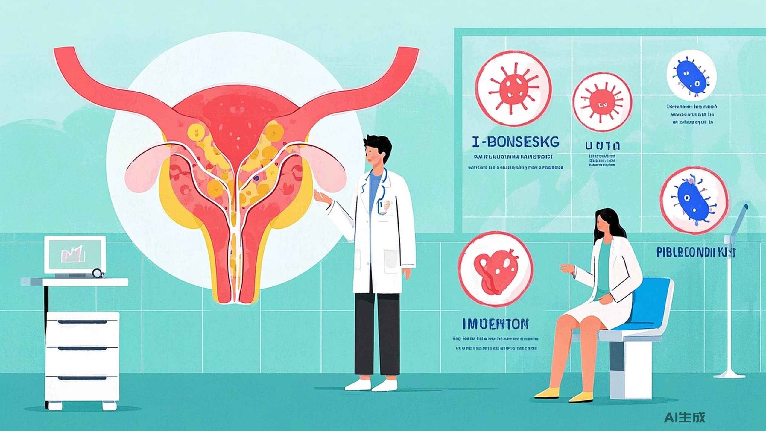 科普，揭开盆腔炎的面纱：从病因到预防的全景解析封面图