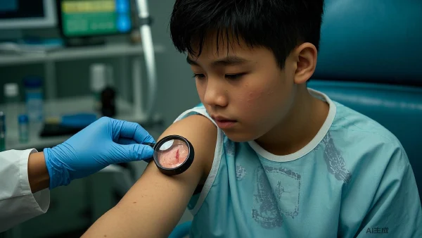 14岁少年皮肤问题频出——荨麻疹、皮炎你要知道的全在这里!