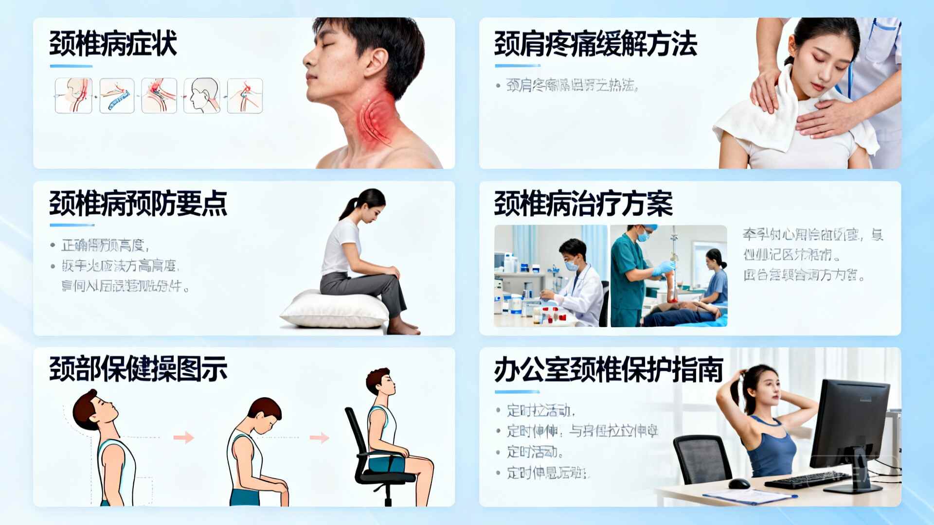 科普，颈椎病导致颈肩疼痛？如何预防和治疗！封面图