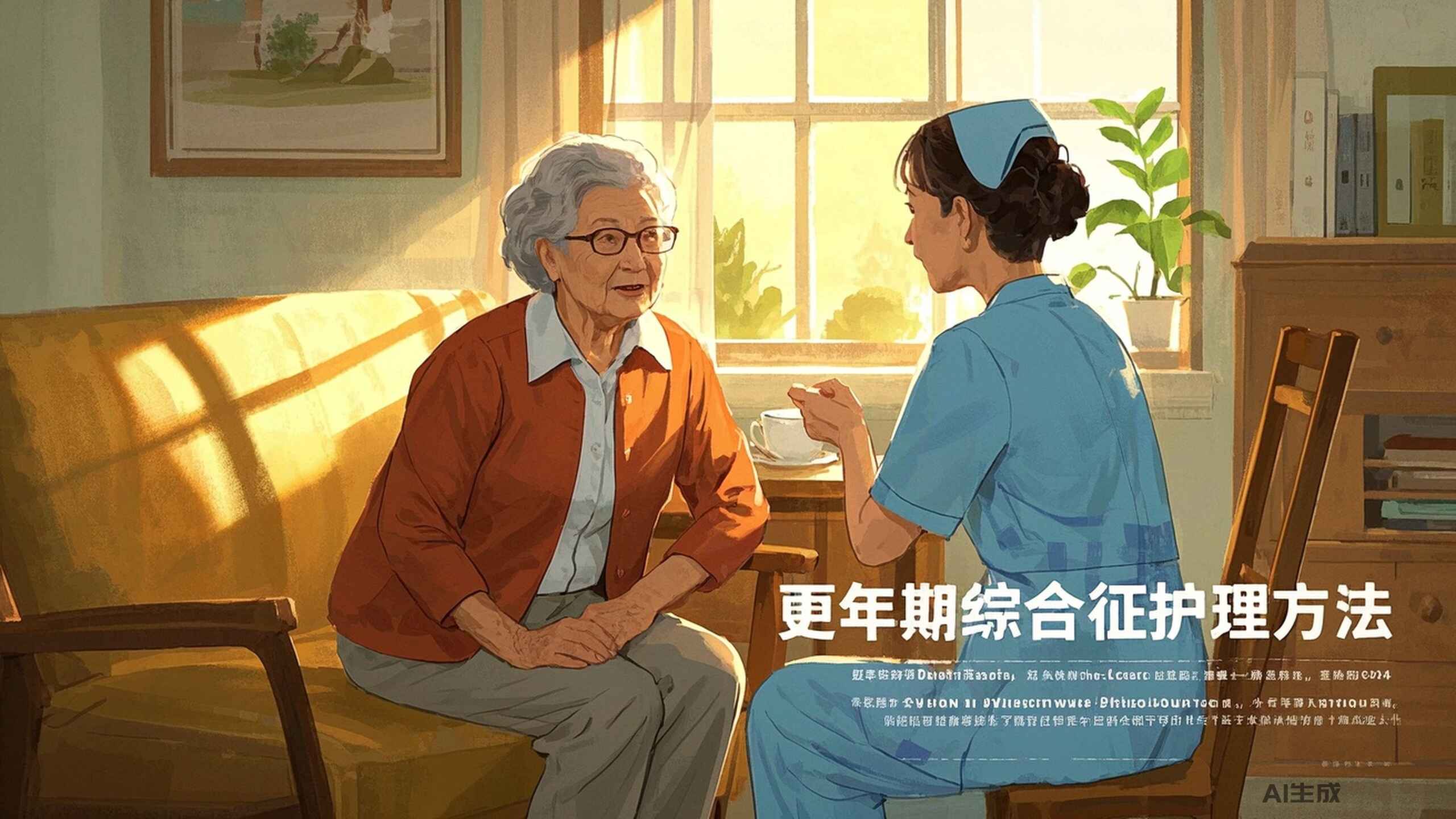科普，穿越更年期的迷雾：女性综合征护理方法全解析封面图