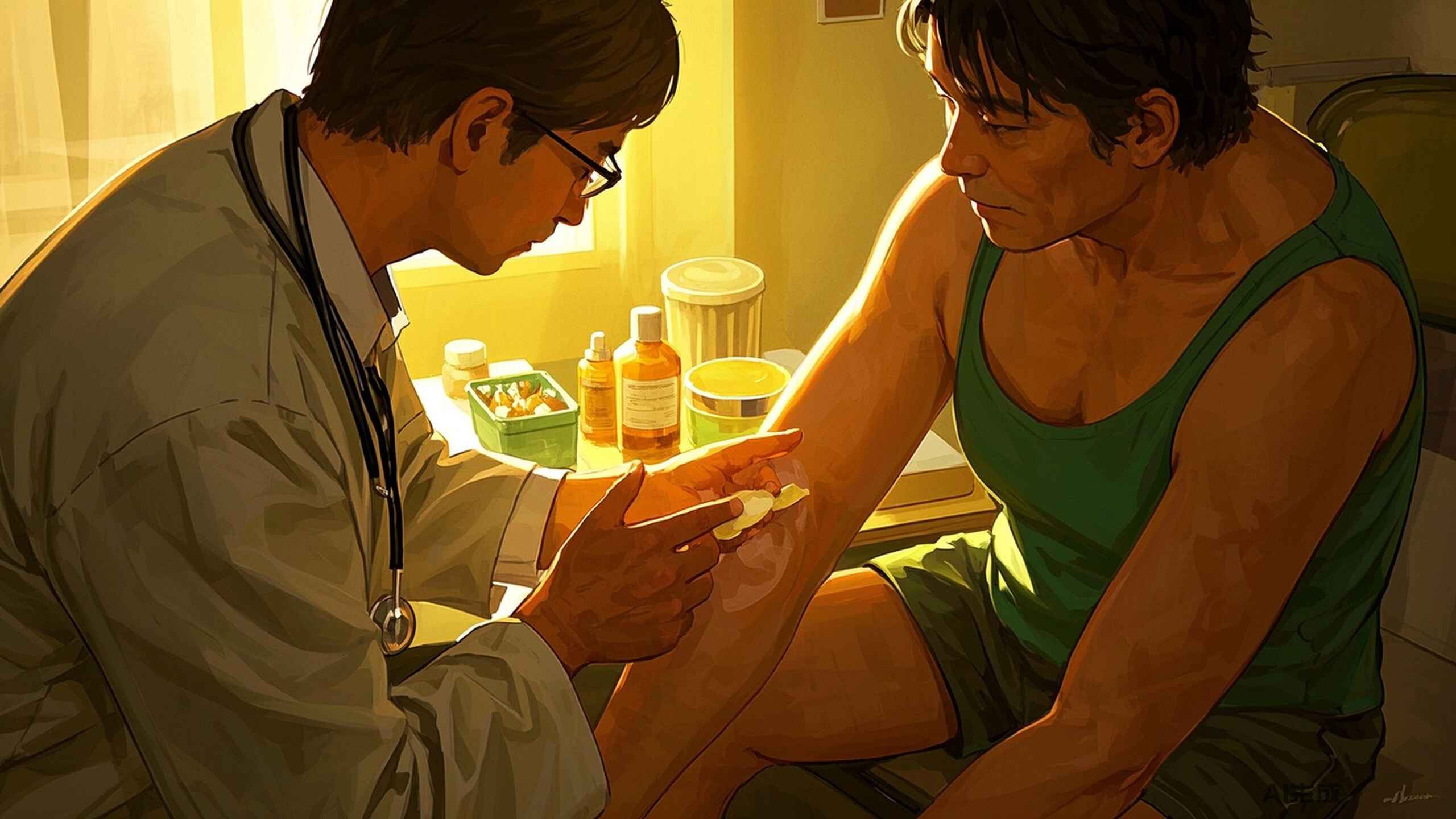 科普，湿疹的斗士：有效对抗常见皮肤病的全攻略封面图