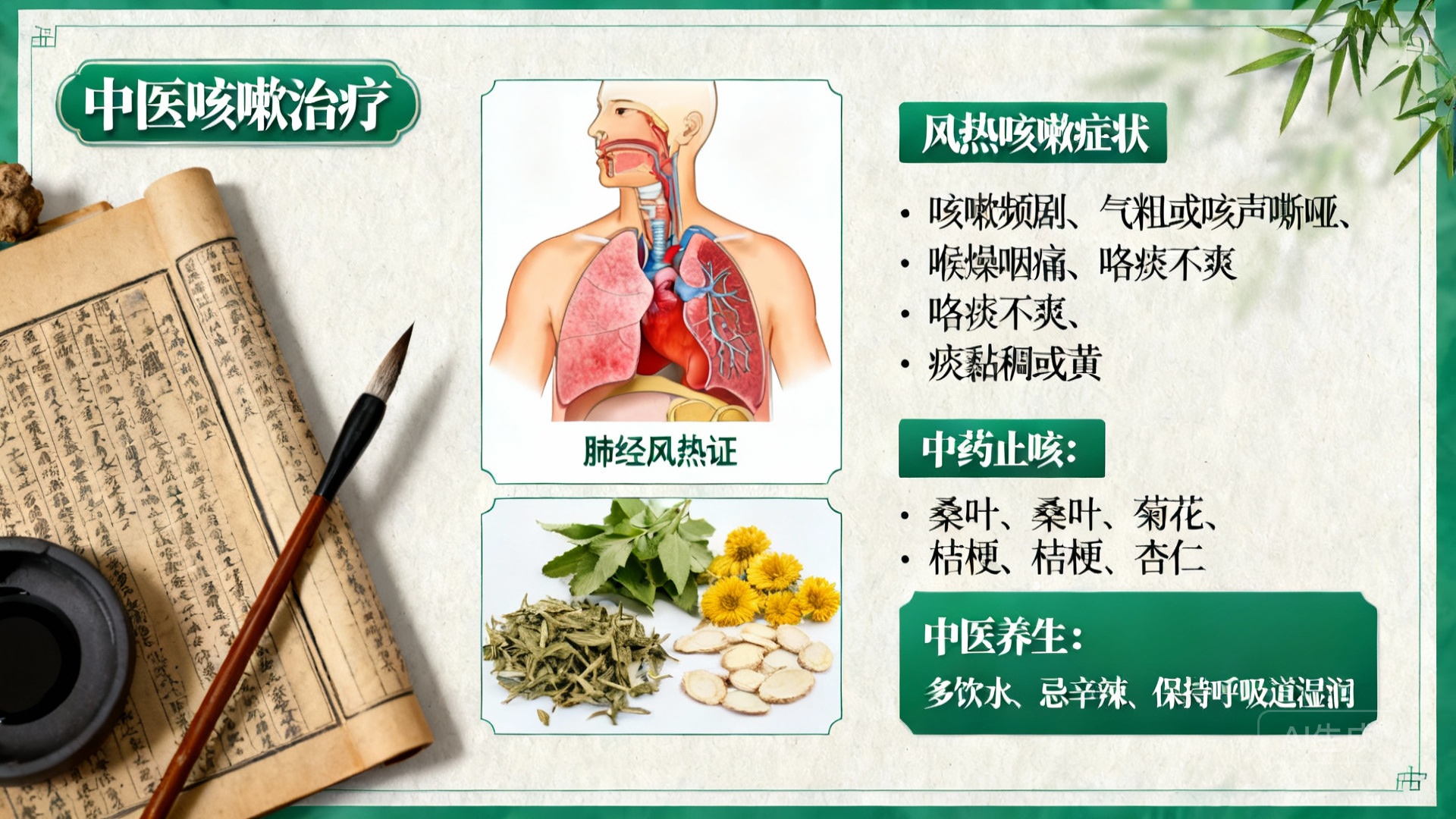 咳嗽的声音背后:中医视角下的肺经风热证与治疗探索