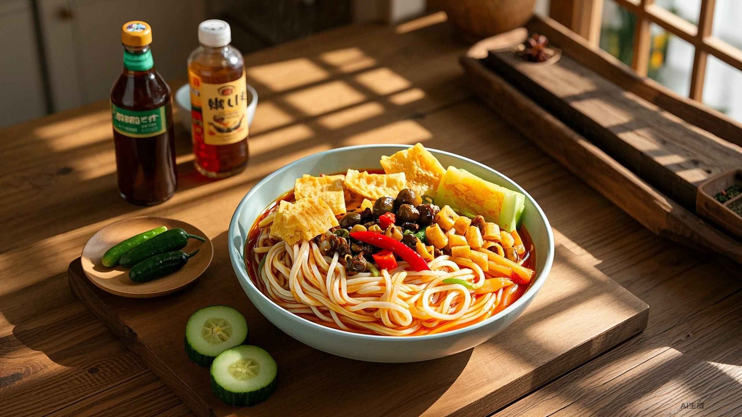 科普，螺蛳<span style="color: #da4707">粉</span>与腐竹：美味与健康的完美结合