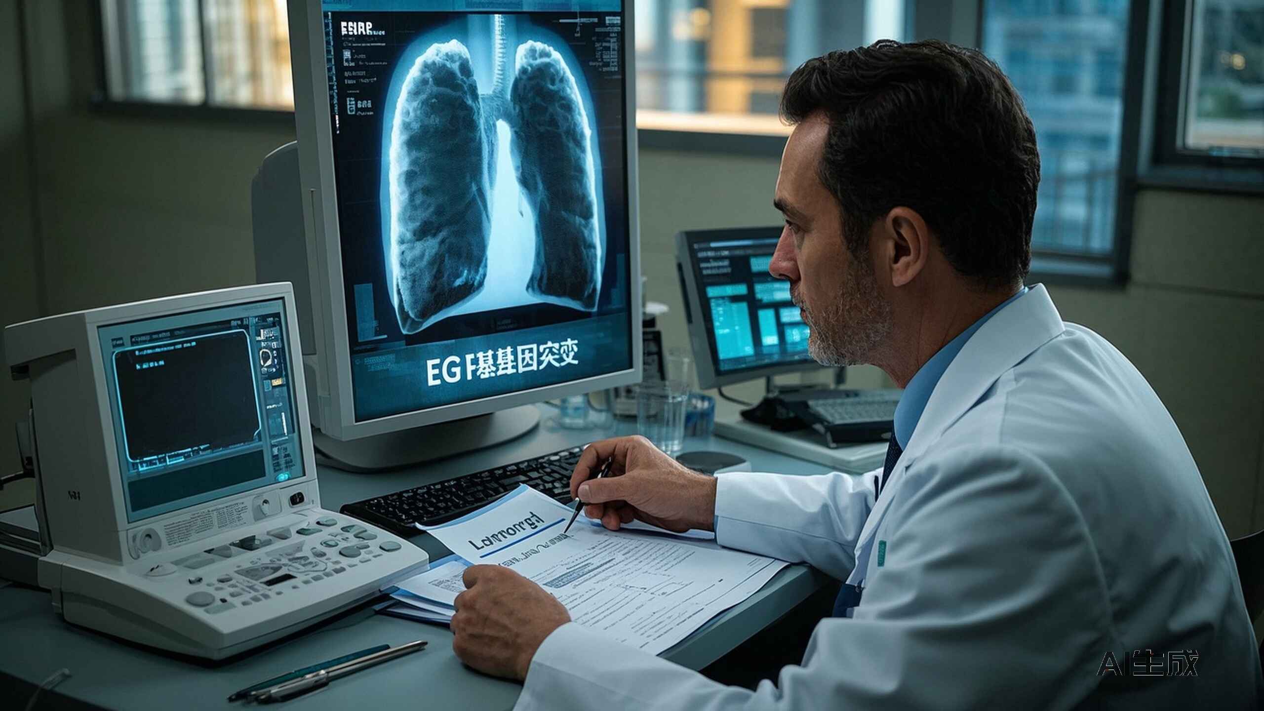 科普，EGFR-TKI类药物用药实用指南：肺腺癌治疗中的关键细节封面图