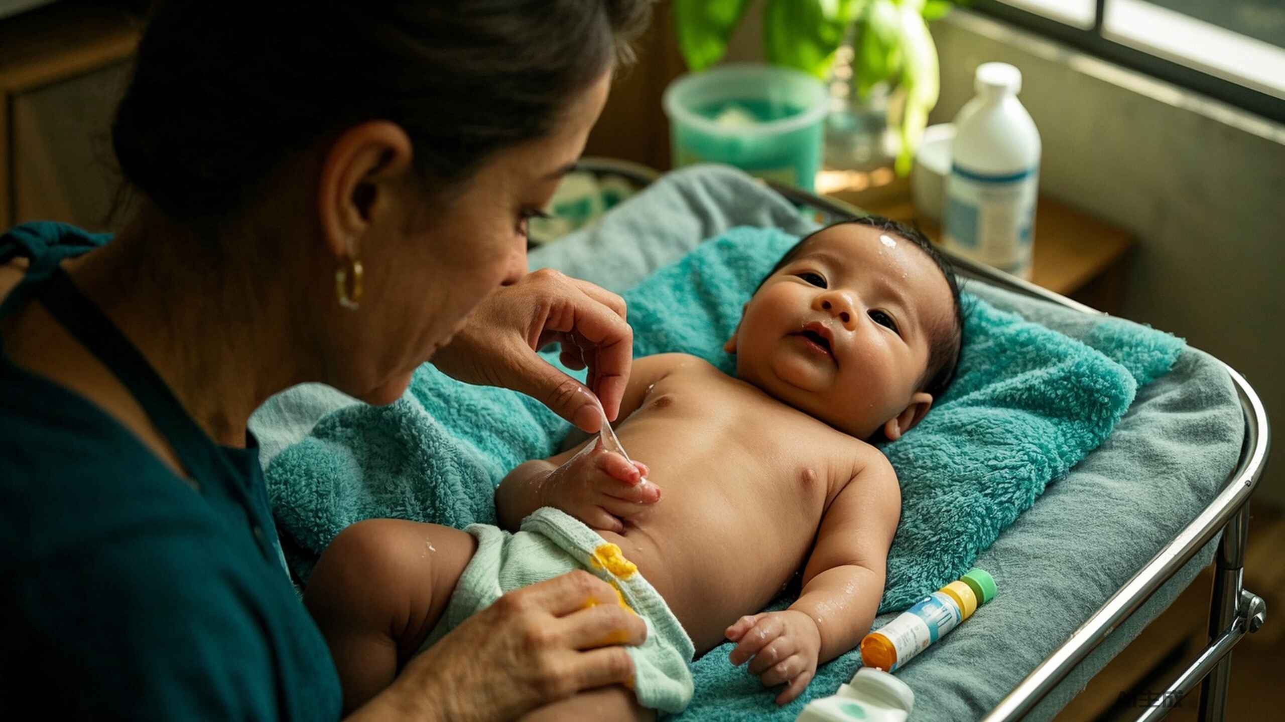 科普，新生儿脐炎：细致护理与<span style="color: #da4707">健康成长</span>之道