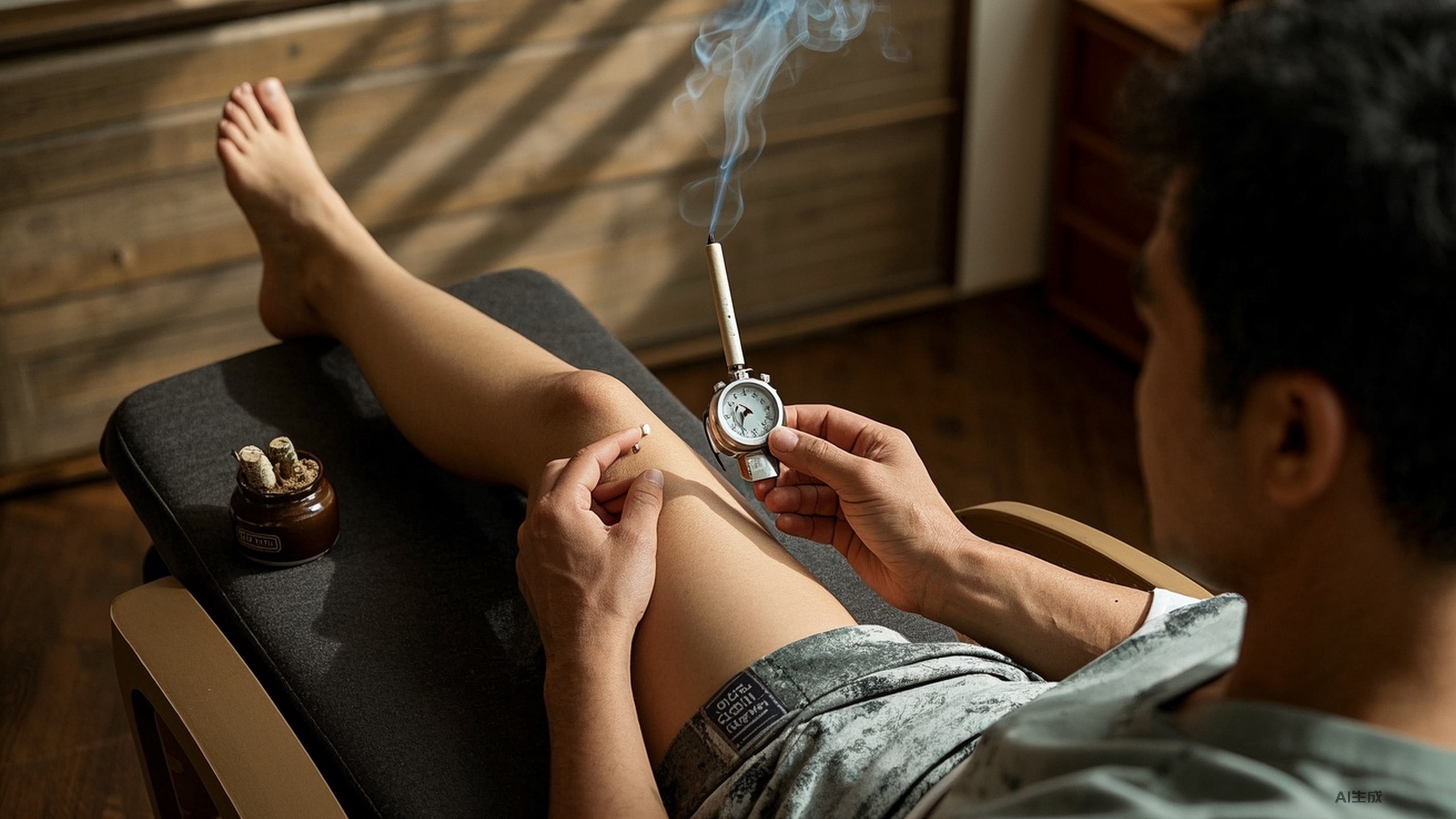 足三里穴:激活免疫力的科学艾灸指南