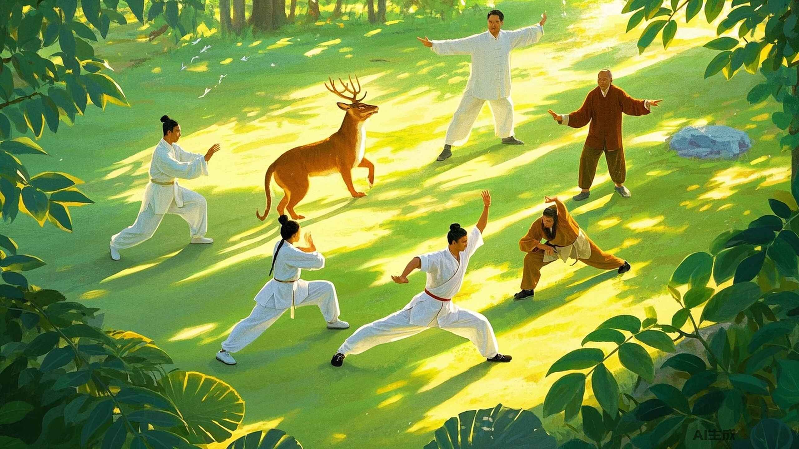 科普,五禽戏:结合古老智慧与现代养生的完美之道