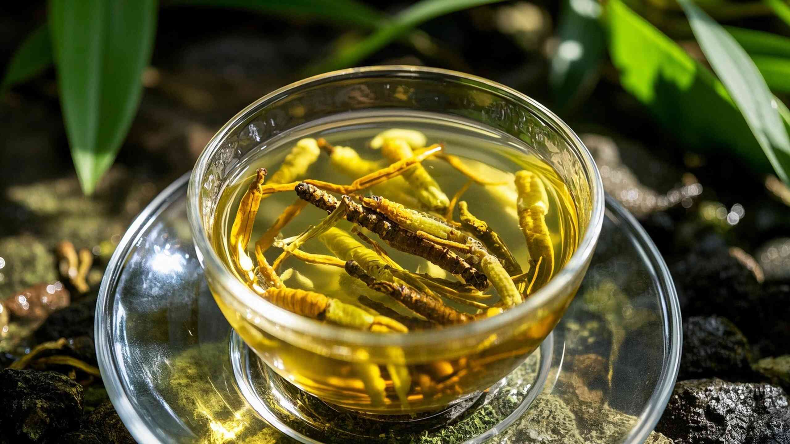 虫草石斛茶:阴阳双补的千年养生密码