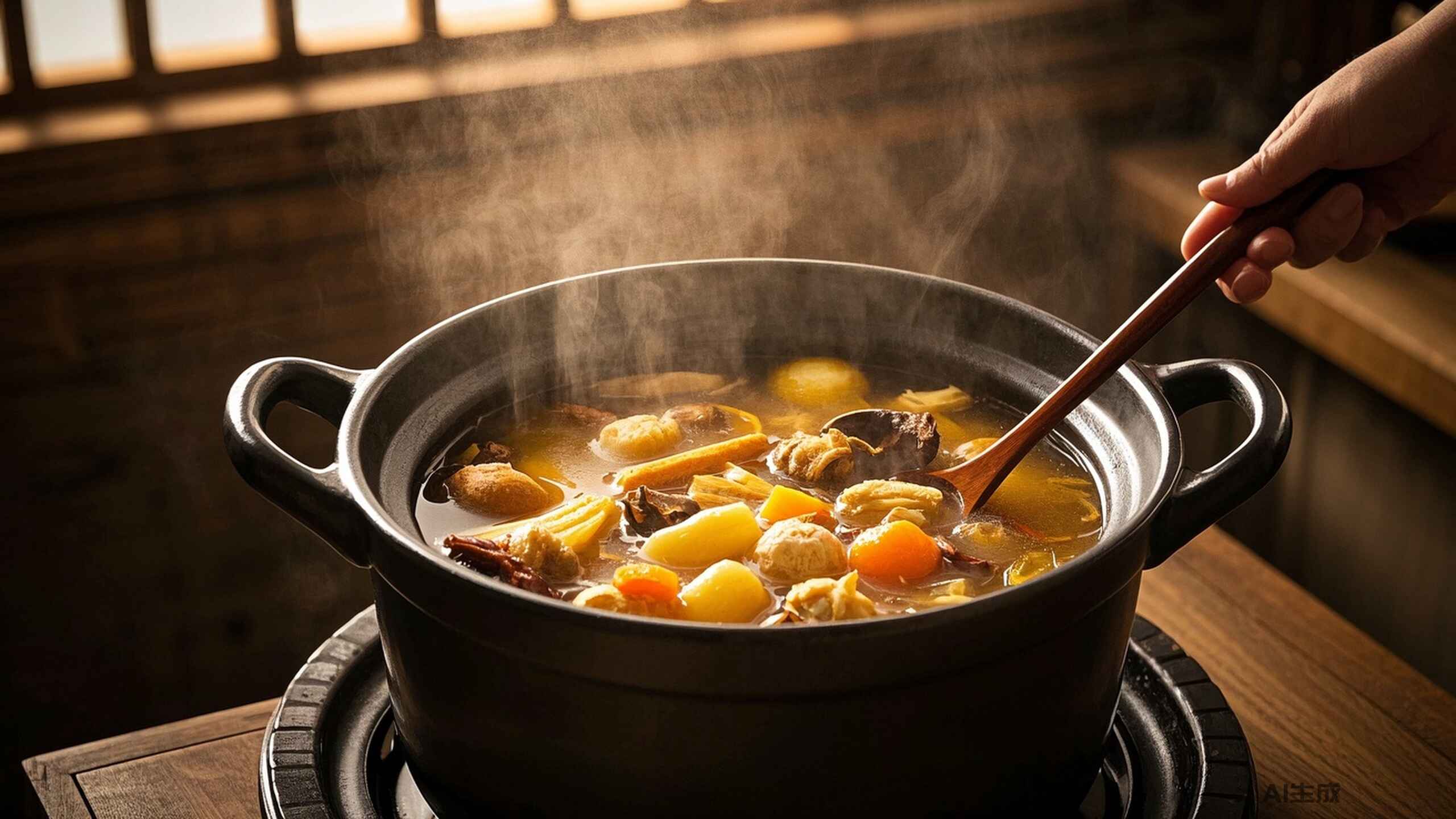 科普，秋冬润燥汤：<span style="color: #da4707">传统</span>饮食<span style="color: #da4707">养生</span>的温暖之选