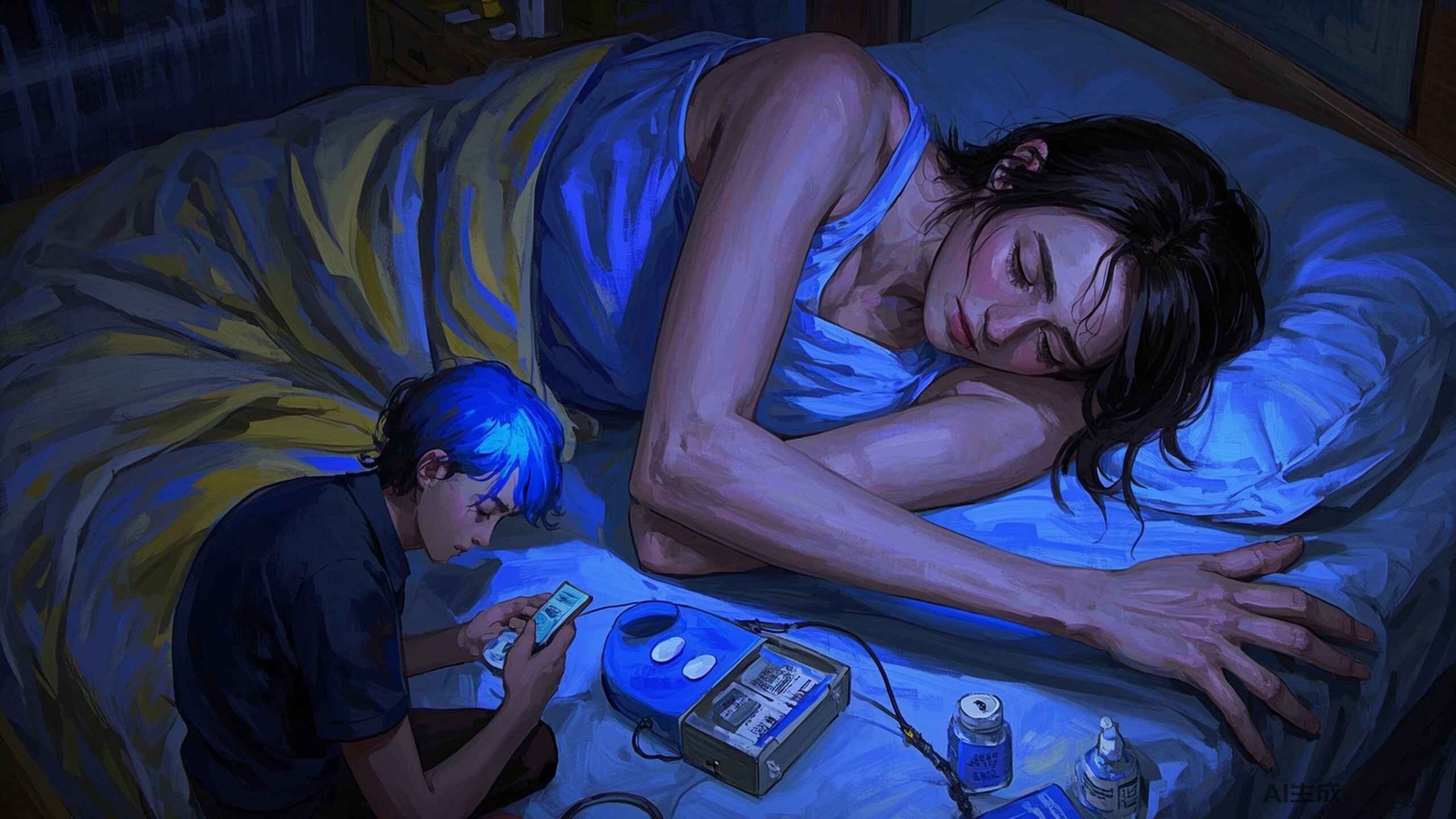 科普，梦中惊醒：解密睡眠中<span style="color: #da4707">肢体</span>抽搐的真相