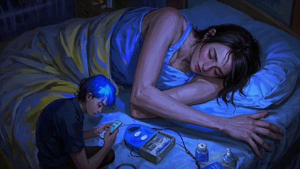 梦中惊醒：解密睡眠中肢体抽搐的真相