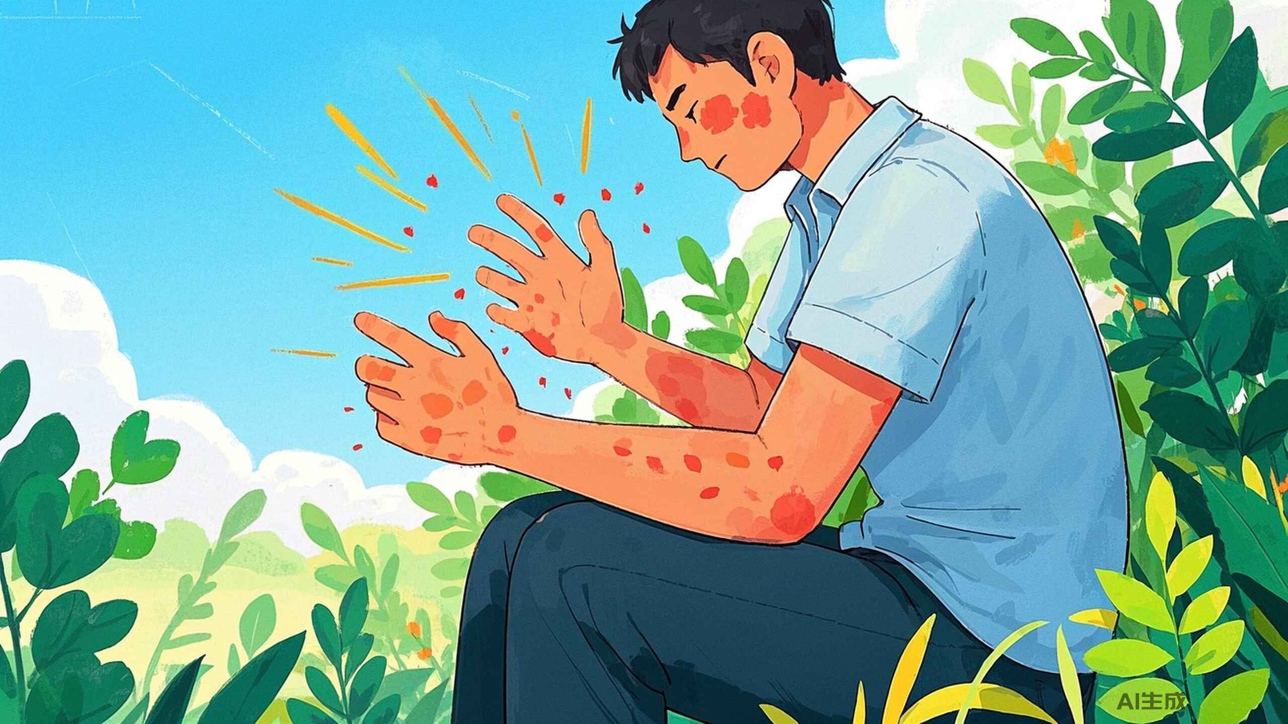 科普，全面解析<span style="color: #da4707">急性</span><span style="color: #da4707">荨麻疹</span>：从诊断到<span style="color: #da4707">治疗</span>