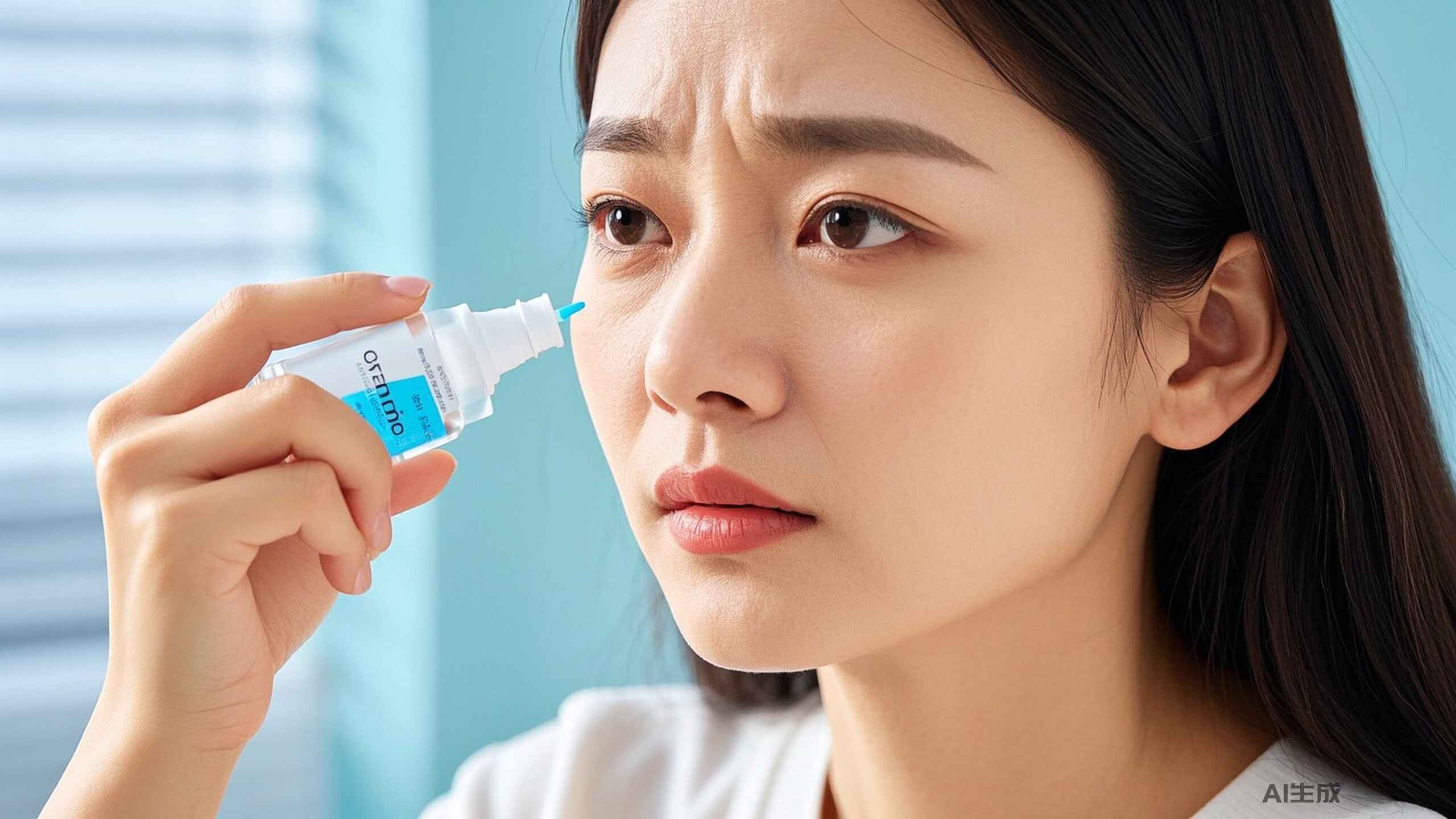 科普，<span style="color: #da4707">隐形眼镜</span>也有隐患：长期<span style="color: #da4707">佩戴</span>导致眼干的真相及预防策略
