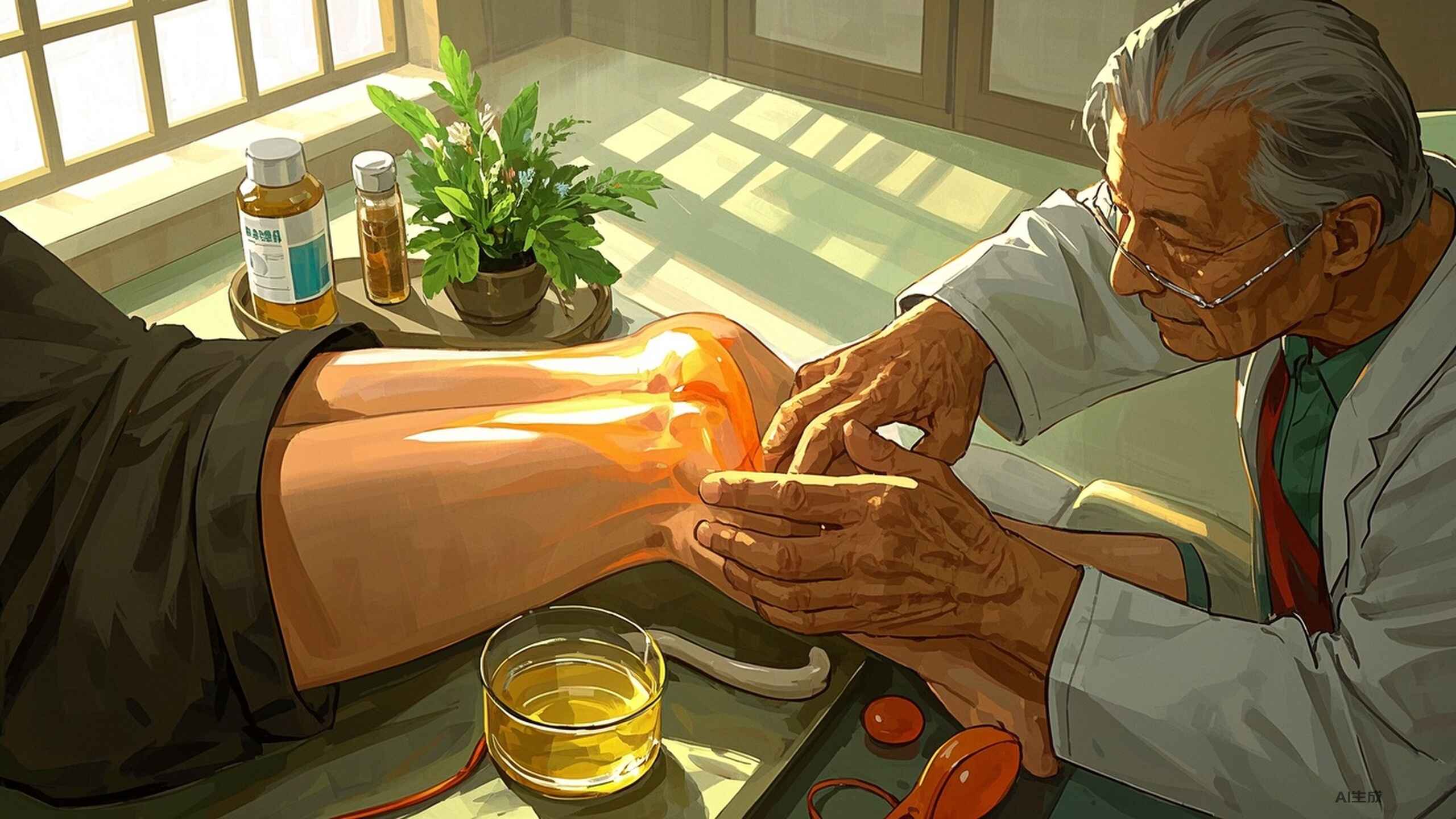 科普，缓解退行性：推拿对膝关节<span style="color: #da4707">病变</span>的神奇<span style="color: #da4707">疗法</span>详解