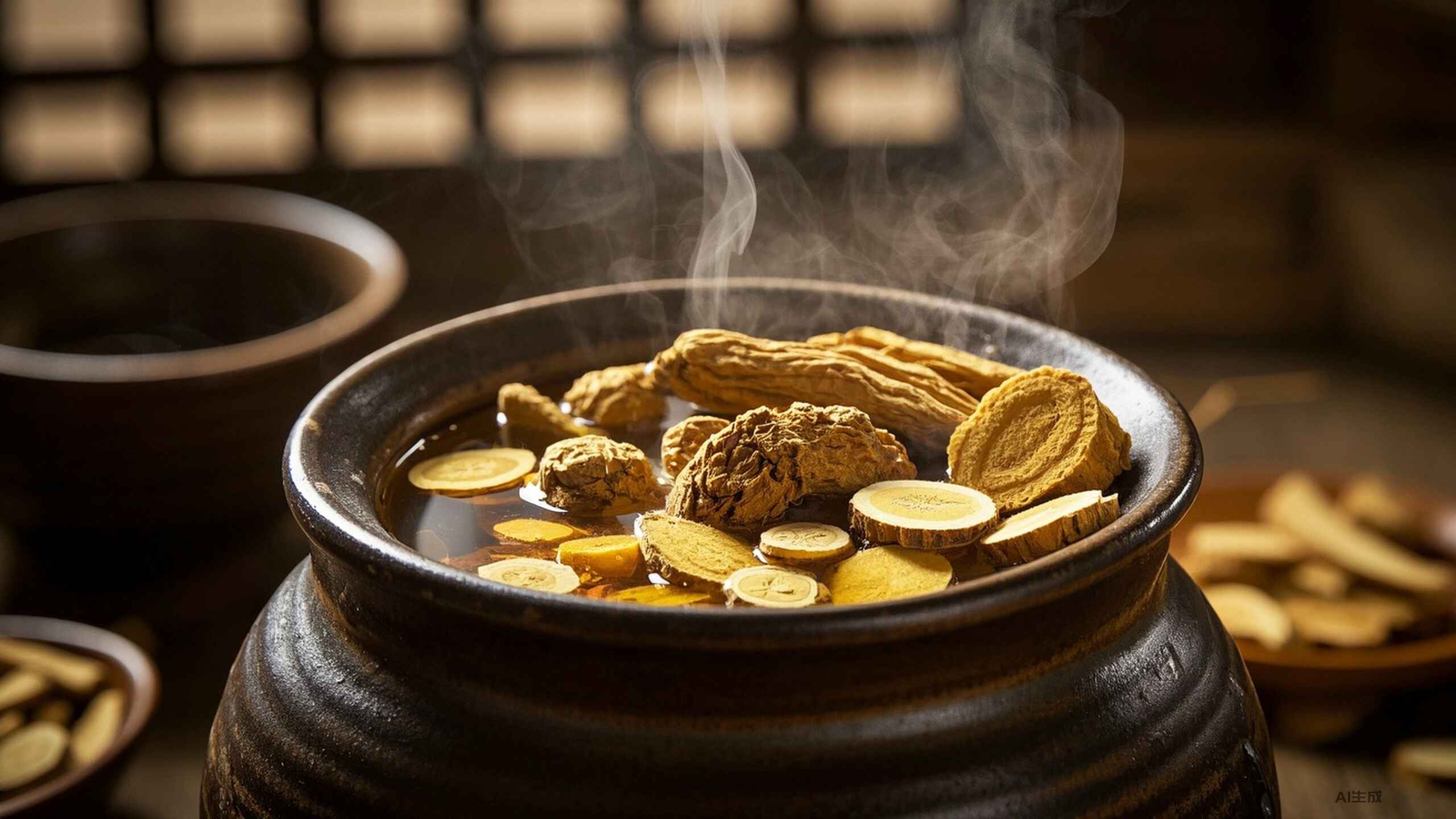 科普，汤药的艺术：中医药中的水溶性<span style="color: #da4707">成分</span>与煎煮技巧全解析