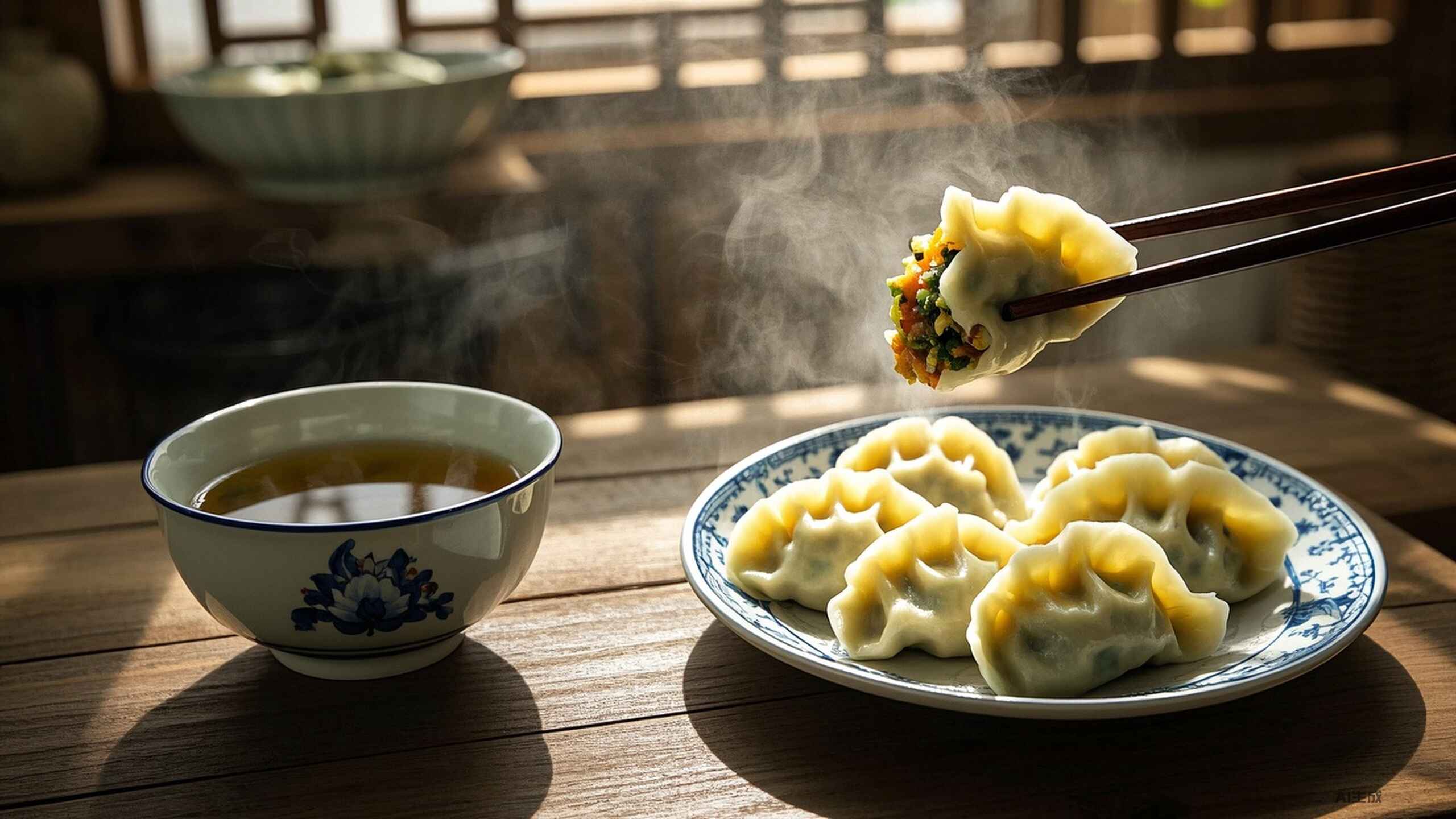 科普，素馅饺子：<span style="color: #da4707">北方</span>饺子馆里的健康美味新选择