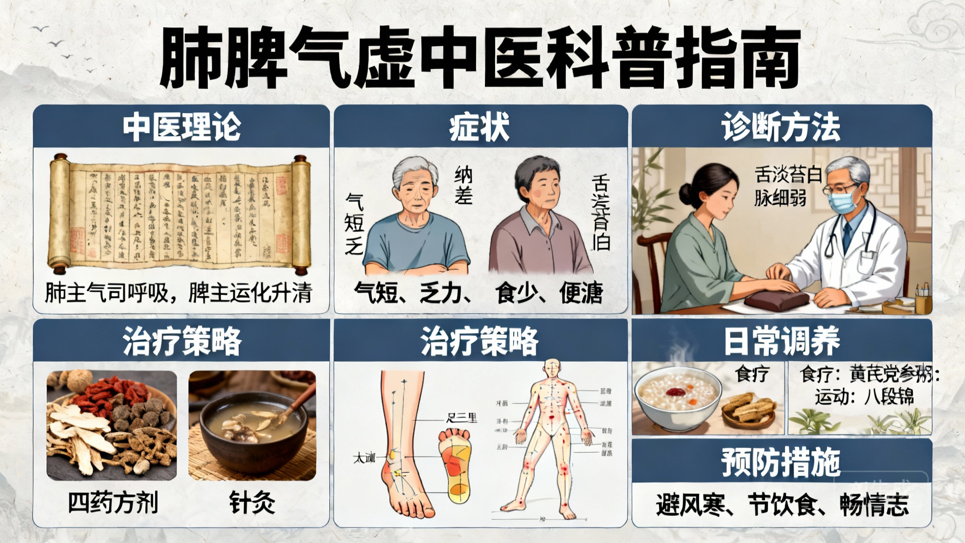 肺脾气虚:中医视角下的病因、症状与调理方法