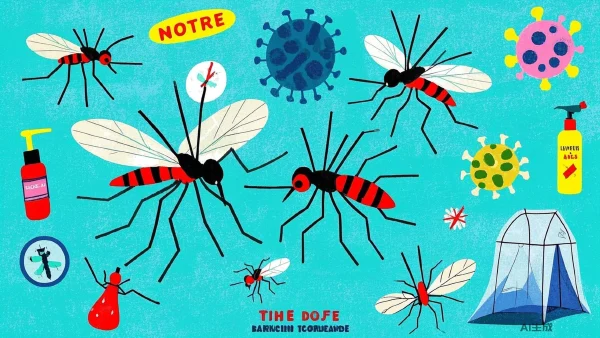 蚊子别咬我：揭开蚊子传播疾病的真相与有效预防