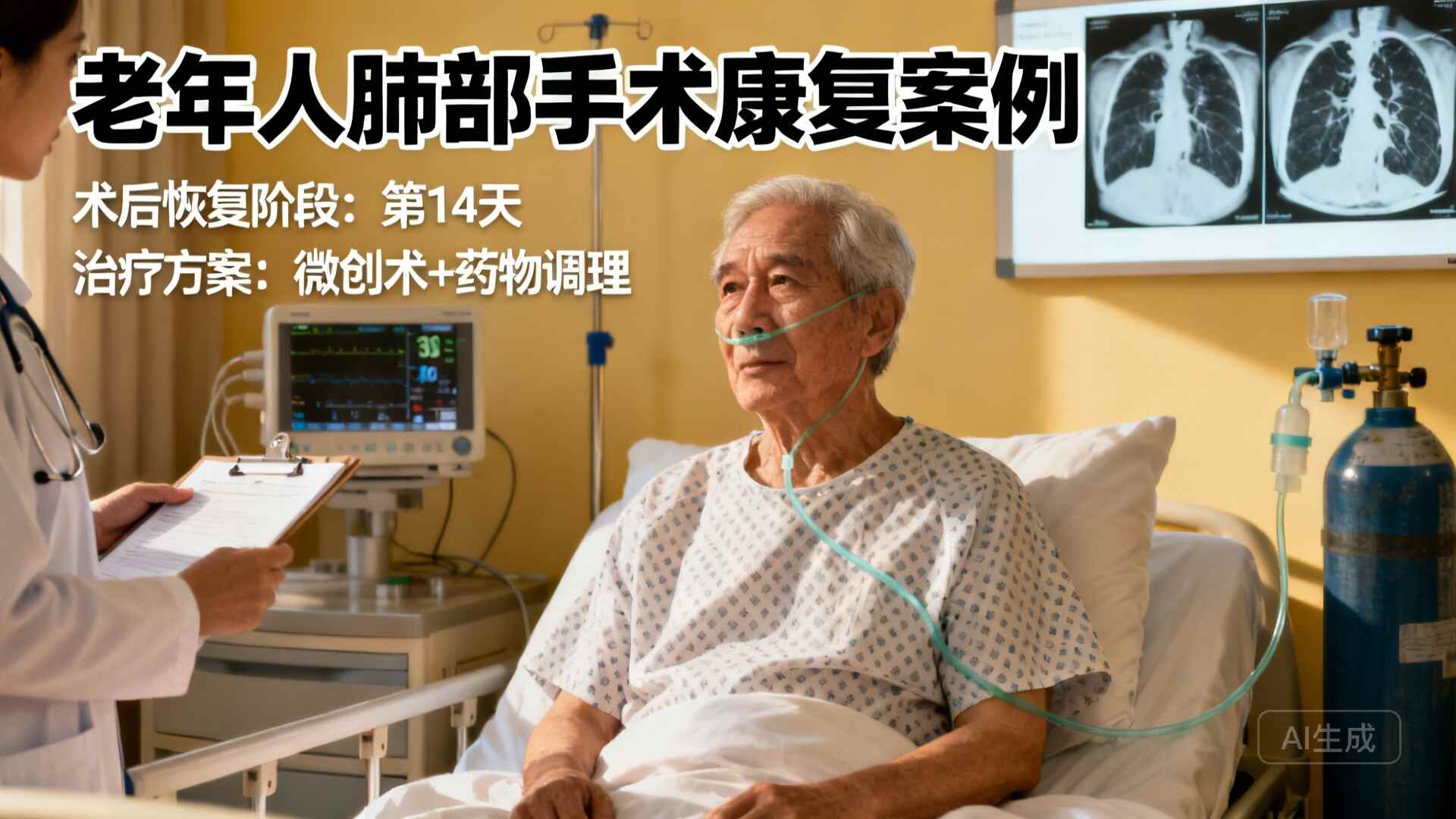 科普，惊人的肺部故事—75岁老人术后重现健康光辉！封面图