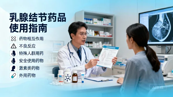 乳腺结节常用药品安全使用全指南