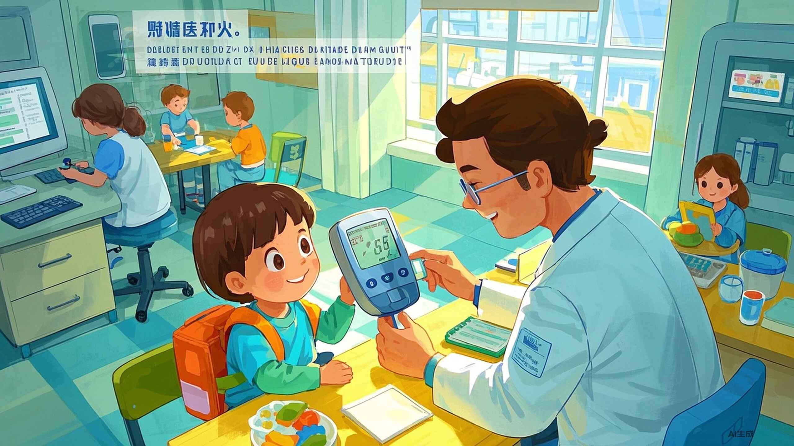 科普，小小糖尿病：<span style="color: #da4707">儿童</span>也要警惕的<span style="color: #da4707">健康</span>隐患