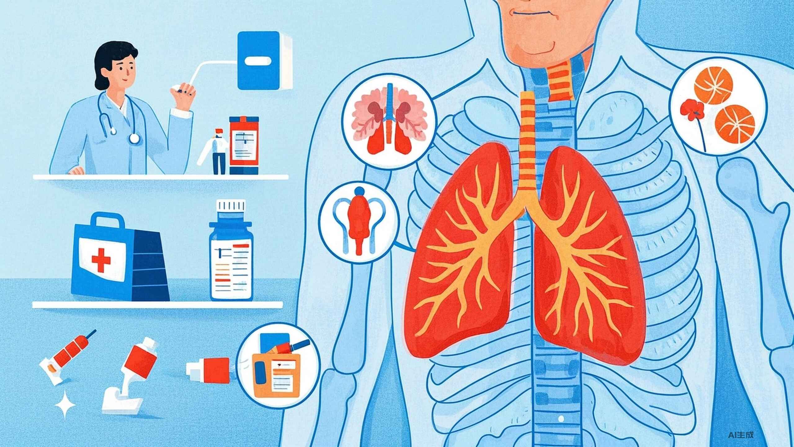 科普，肺结核：看得见的阴影，如何有效预防与治疗封面图